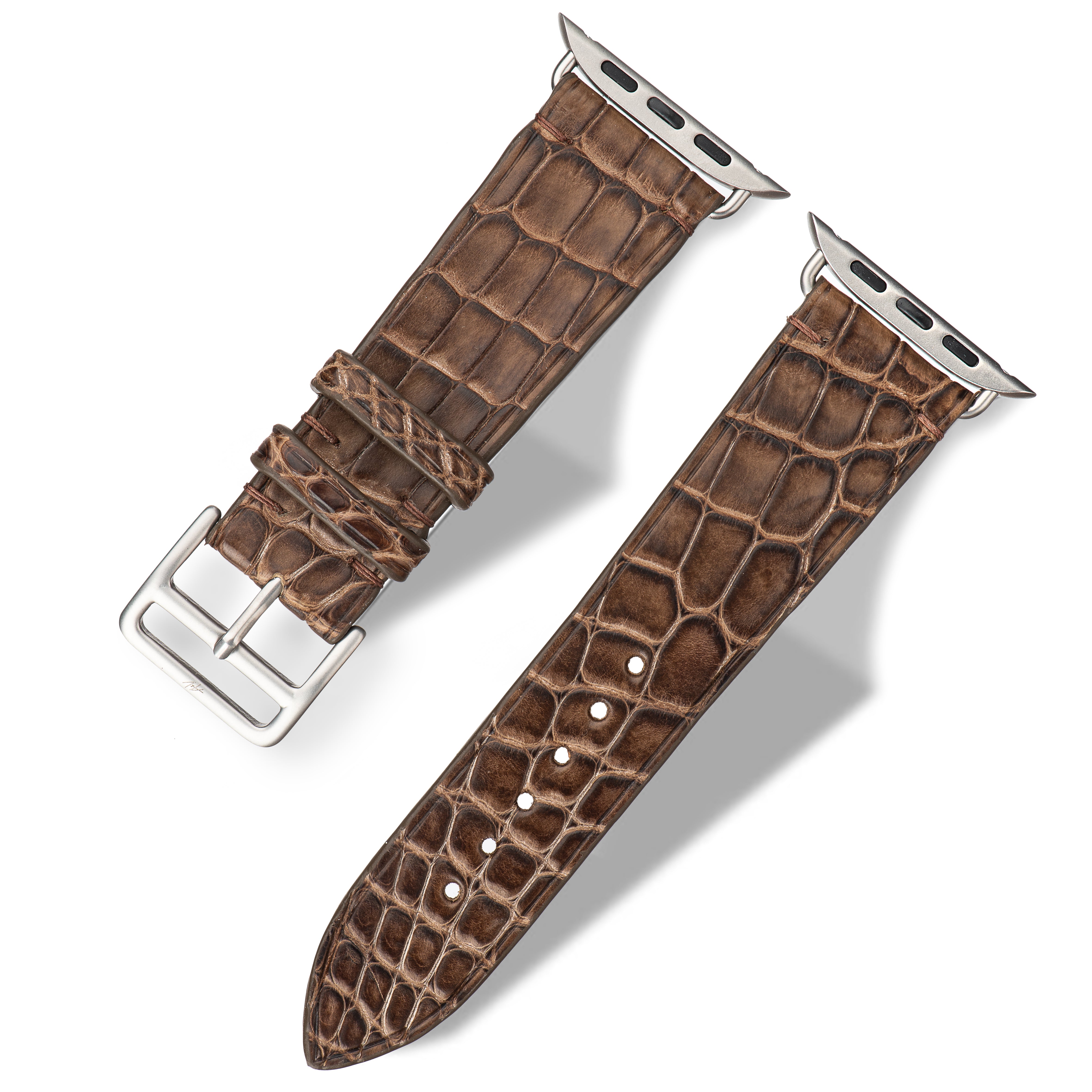 Classic Strap For Apple Watch in Alligator