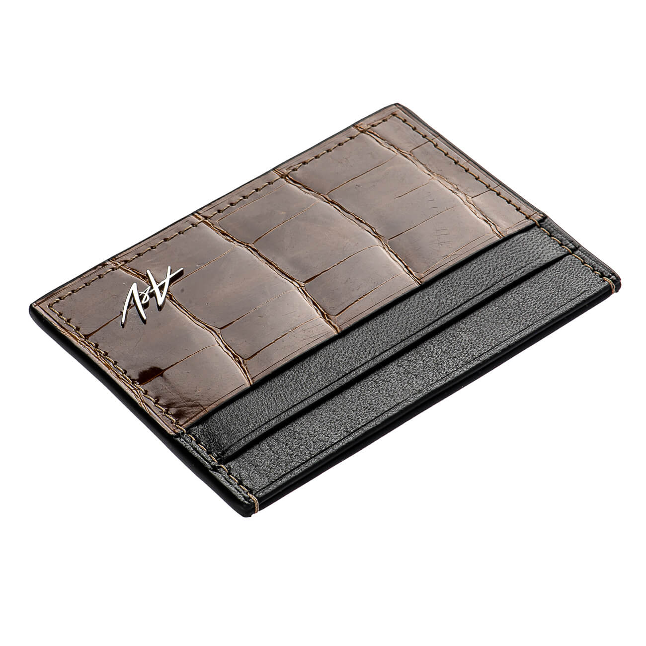 CARD HOLDER ALLIGATOR IRISH COFFE