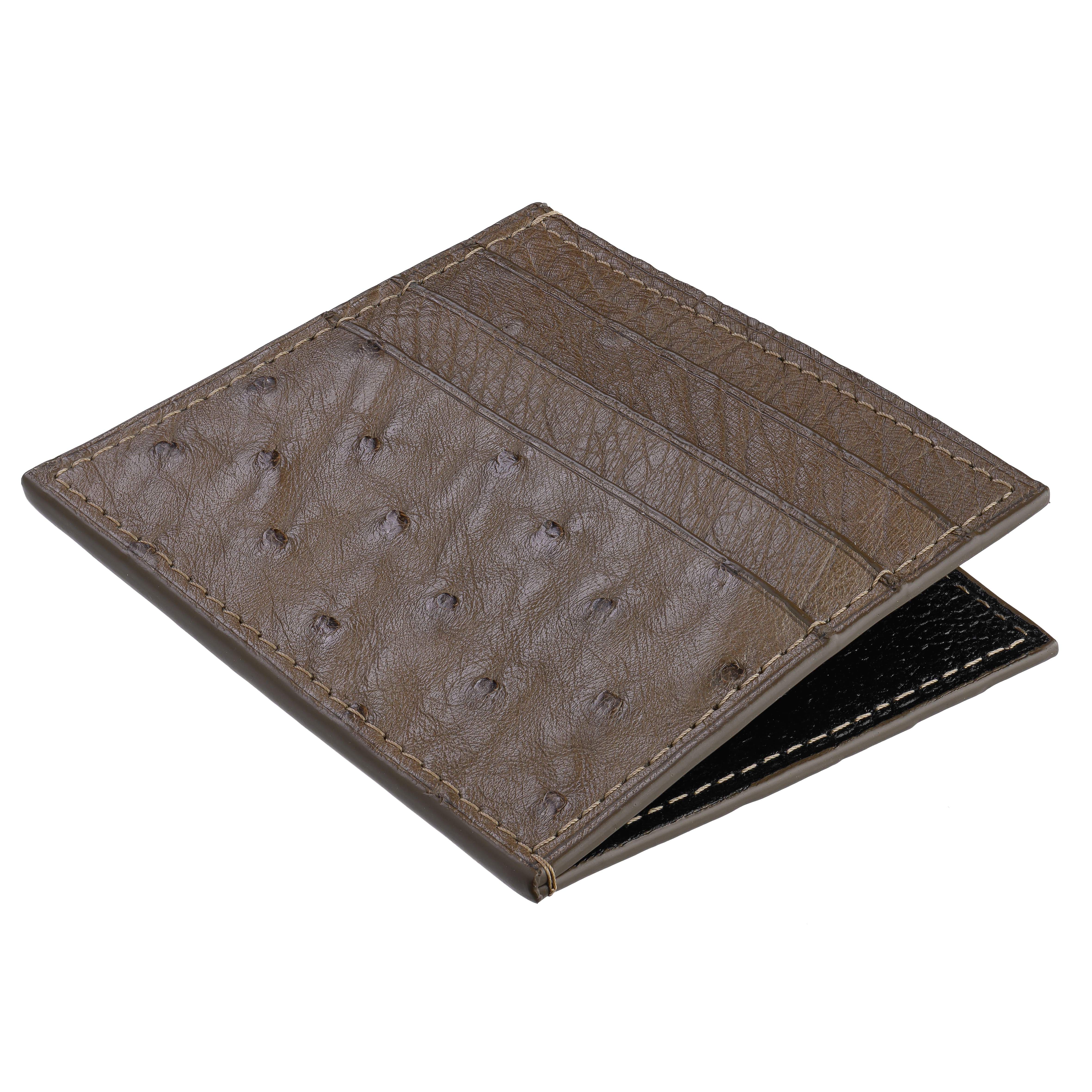 6-Card Holder in Ostrich
