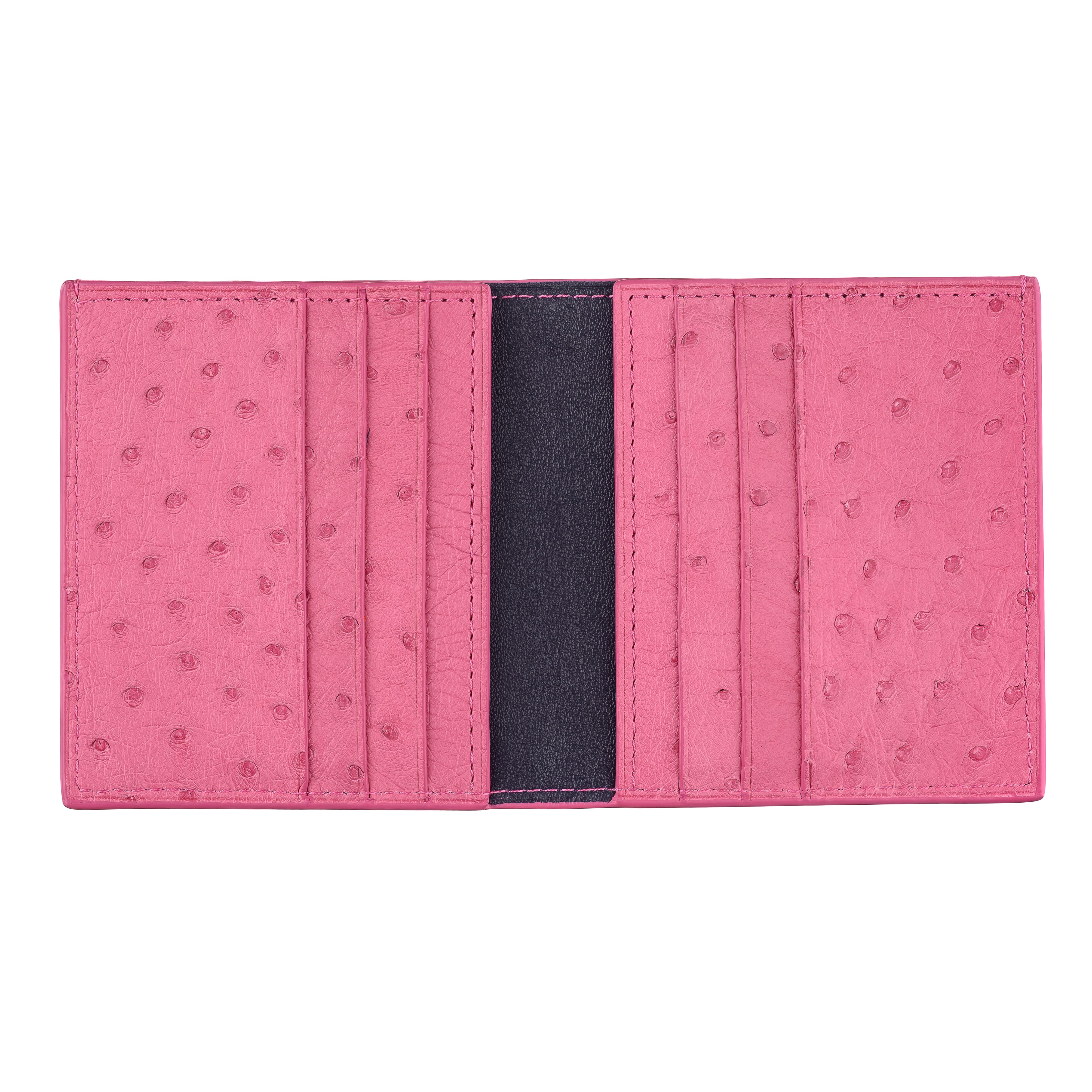 Slim Wallet in Ostrich