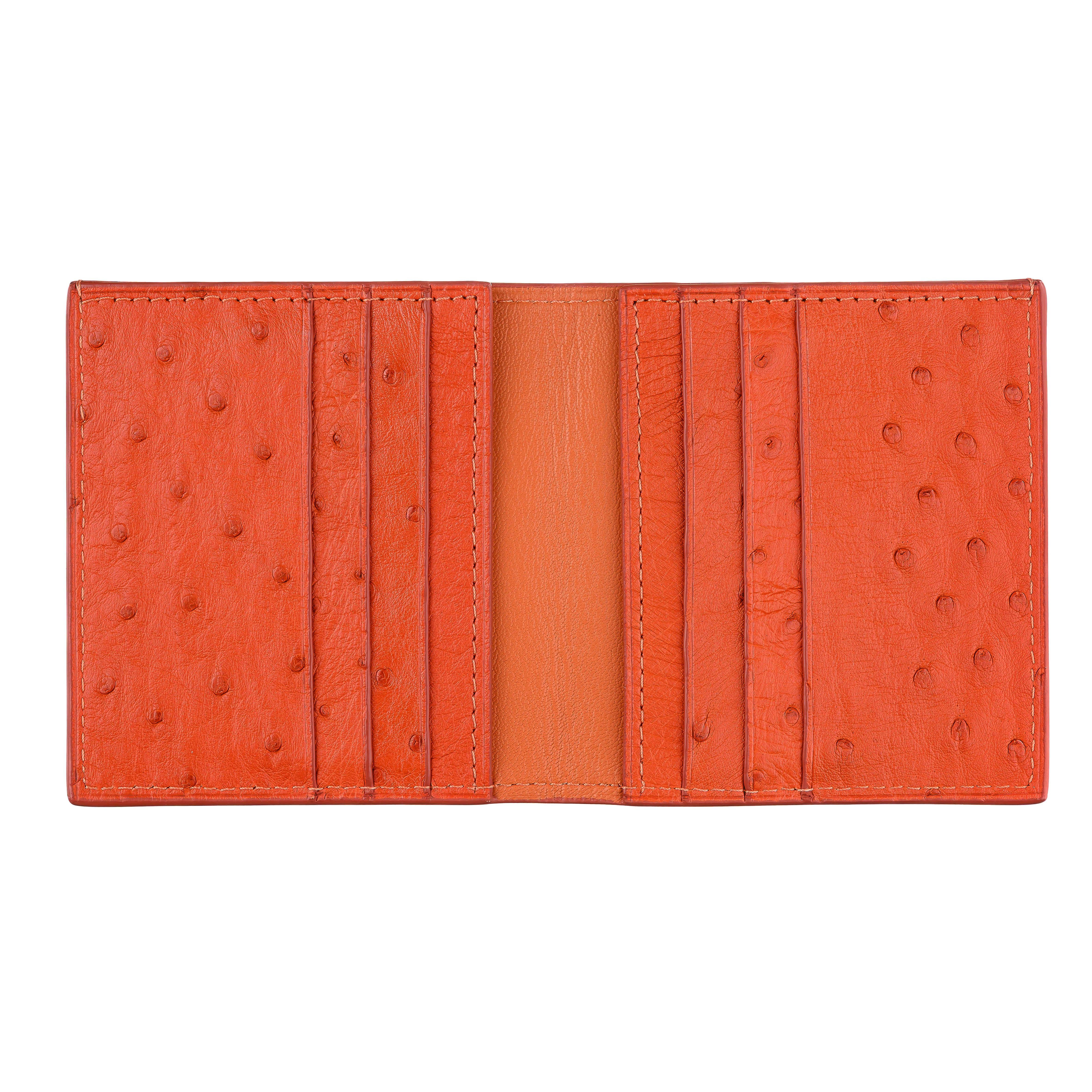 Slim Wallet in Ostrich