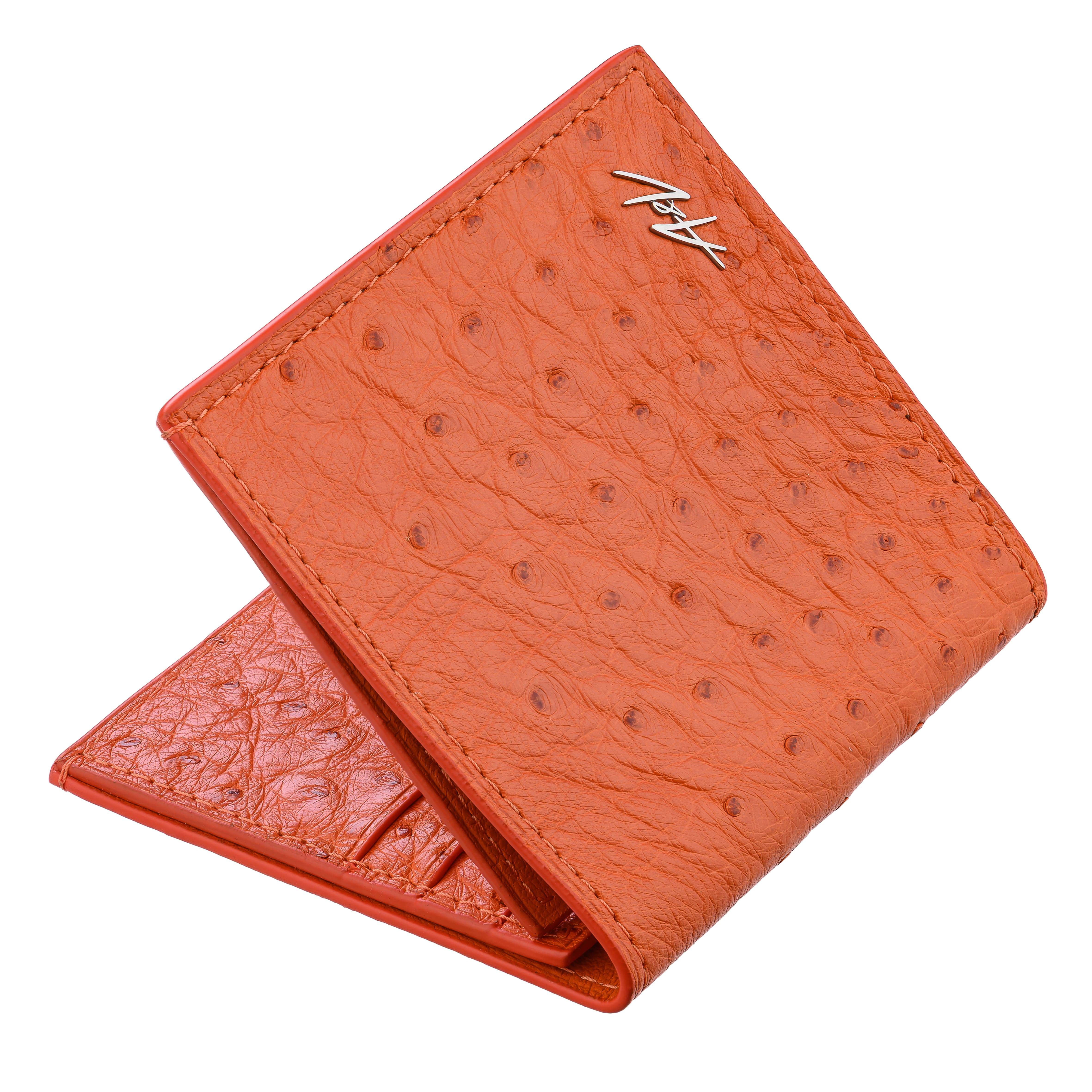 Slim Wallet in Ostrich