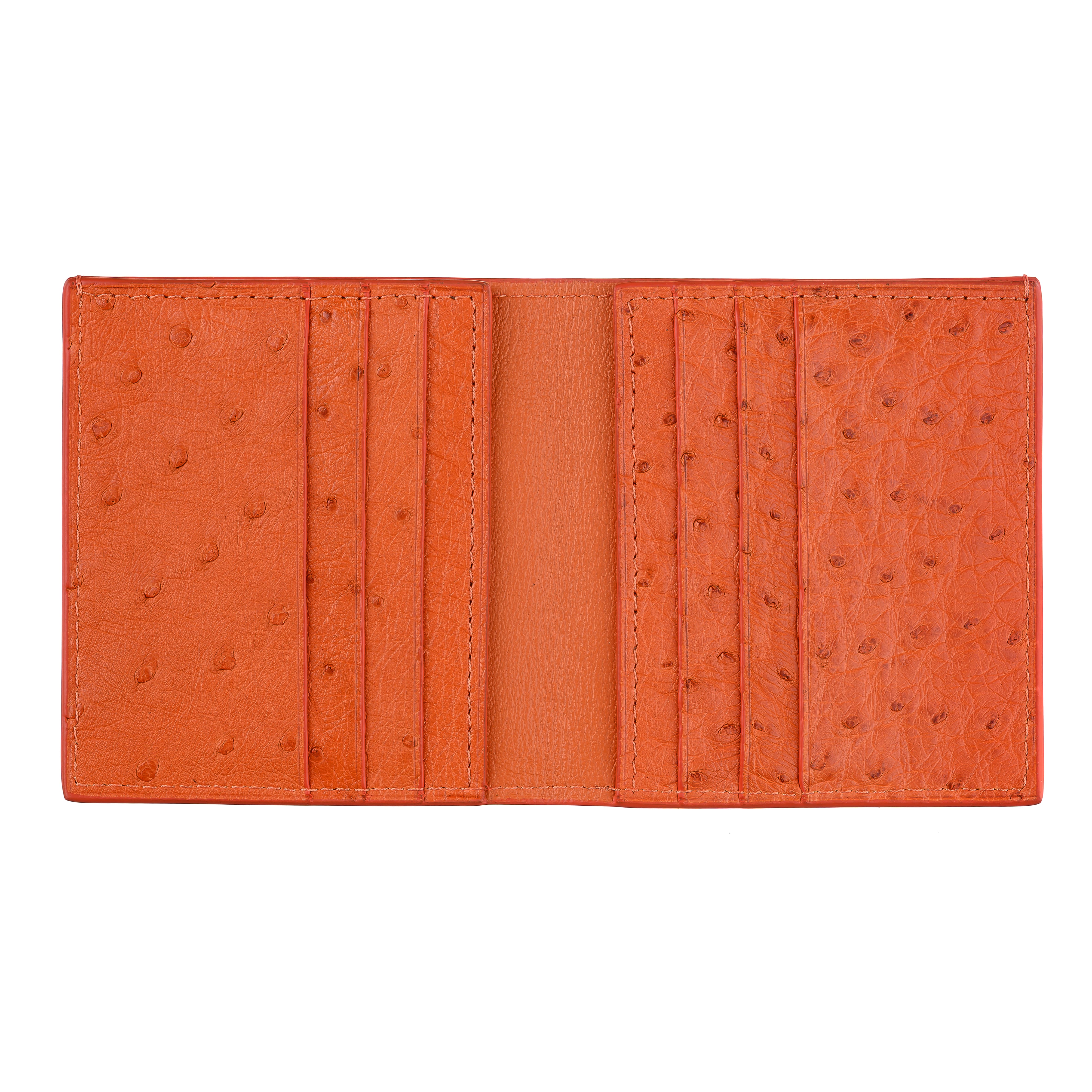 Slim Wallet in Ostrich