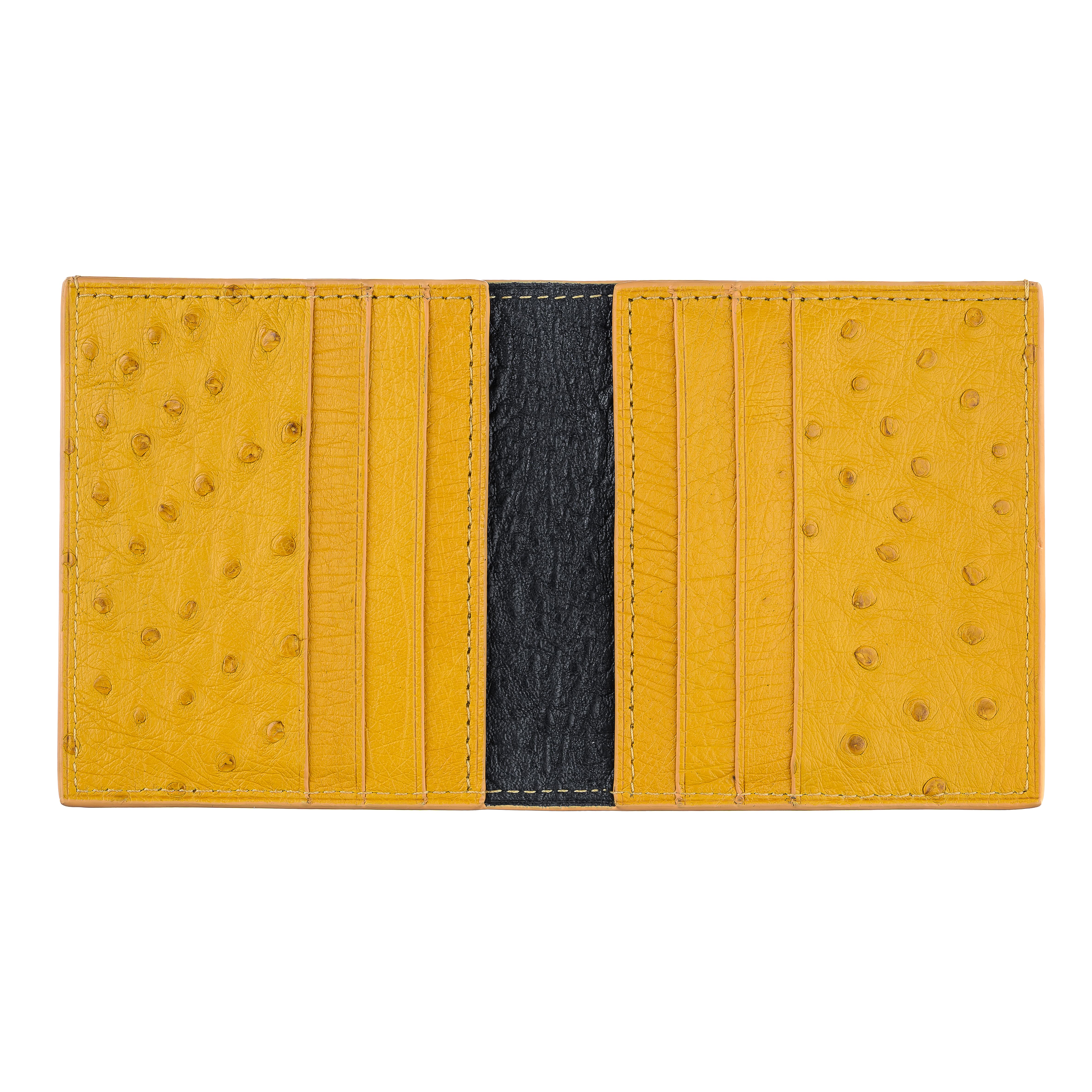 Slim Wallet in Ostrich