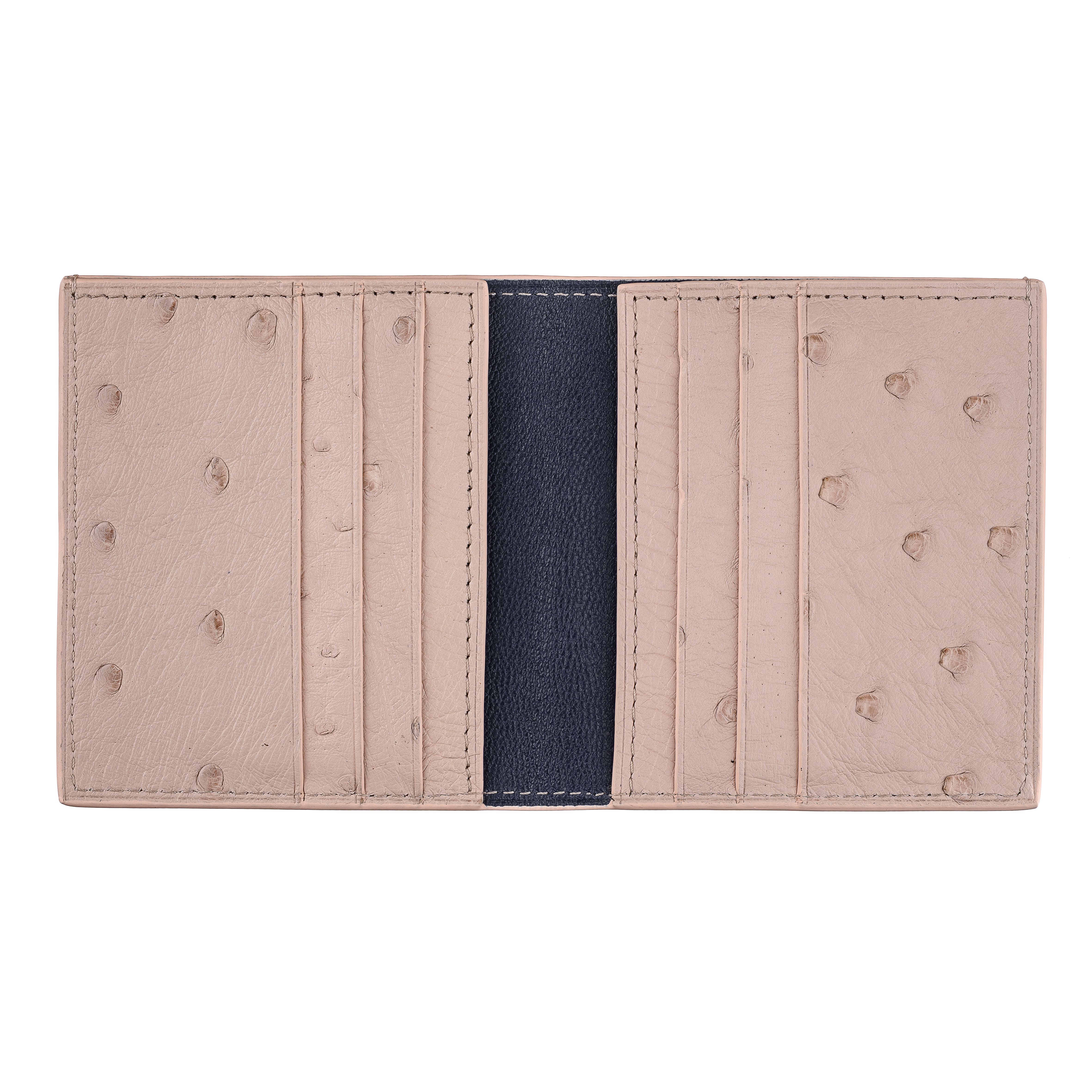 Slim Wallet in Ostrich
