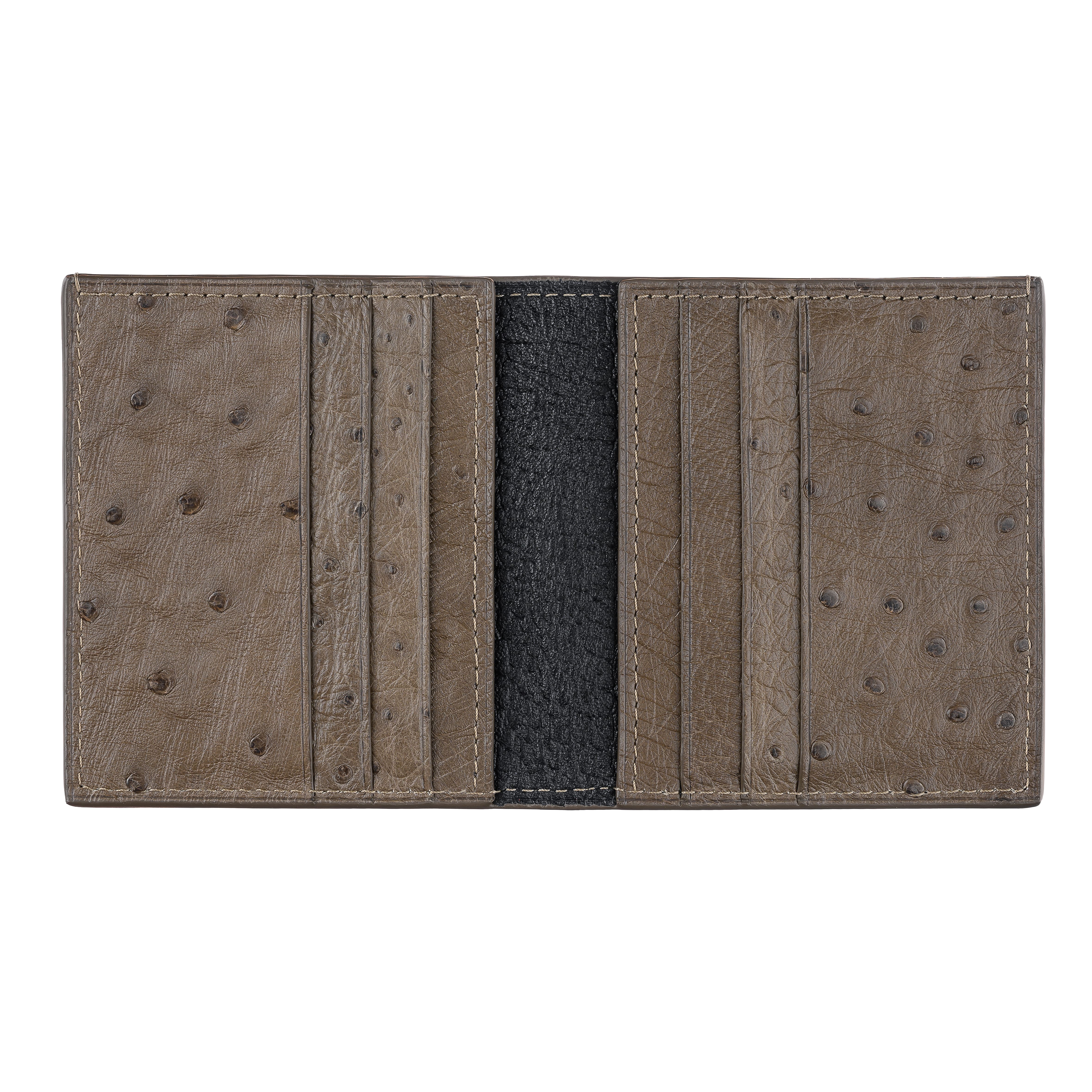 Slim Wallet in Ostrich