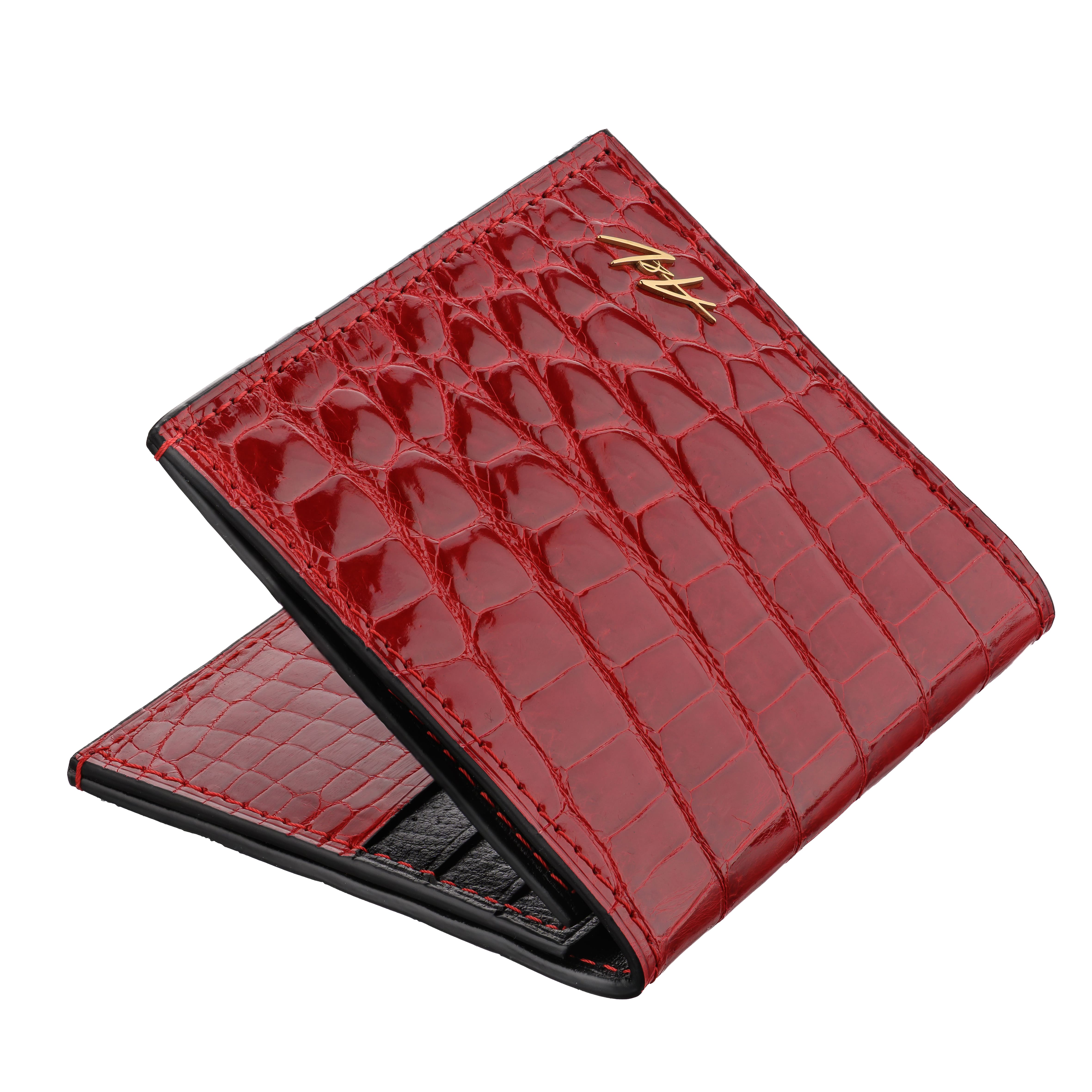 Slim Wallet in Alligator