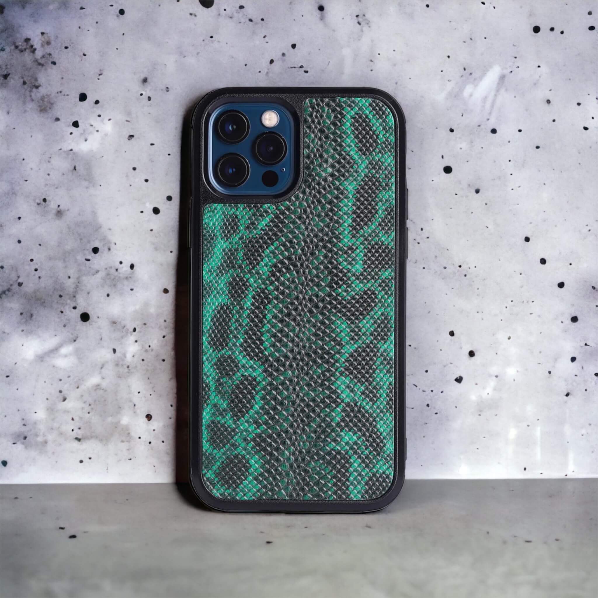 Classic Case For iPhone 12 Pro & 12 in Karung Snake