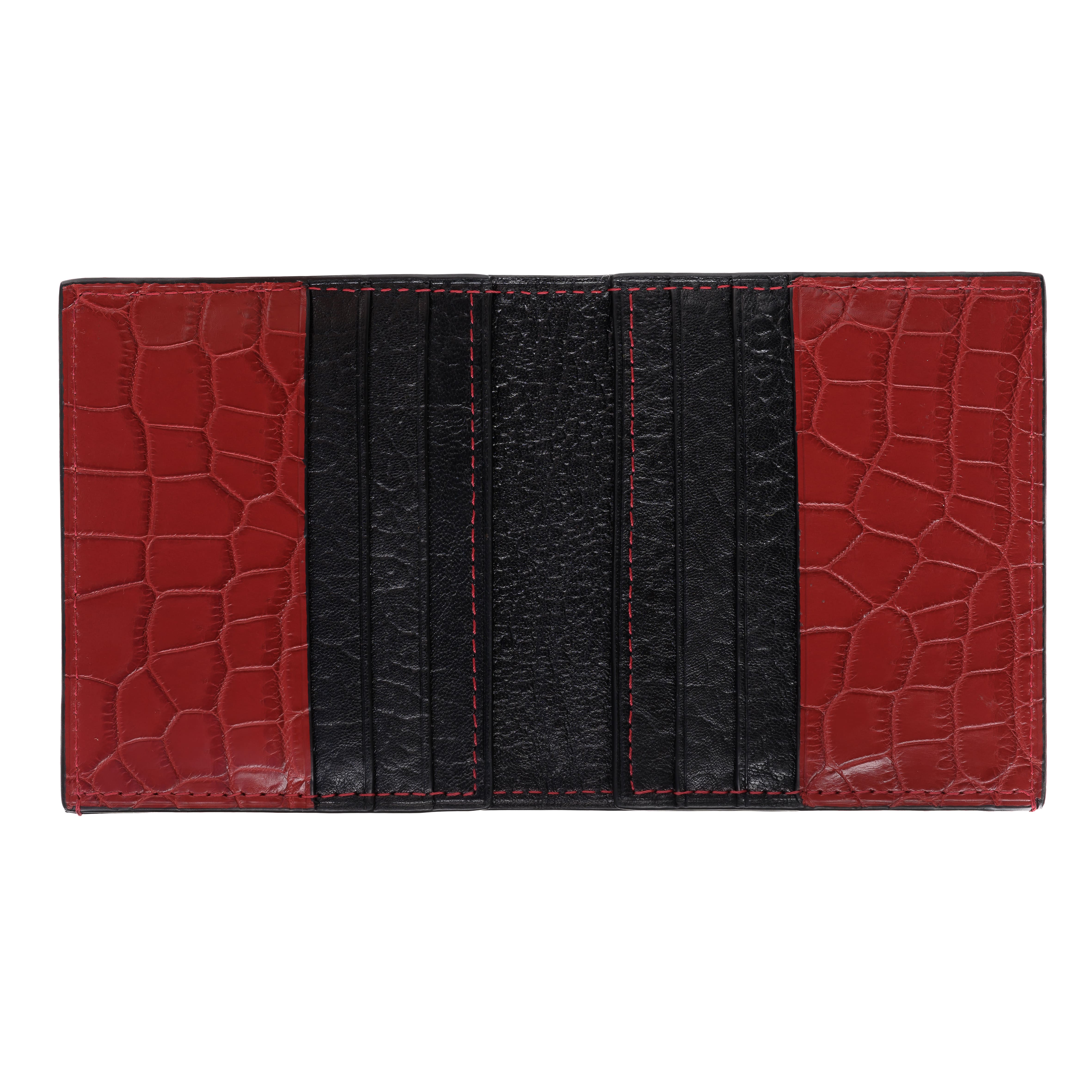 Slim Wallet in Alligator