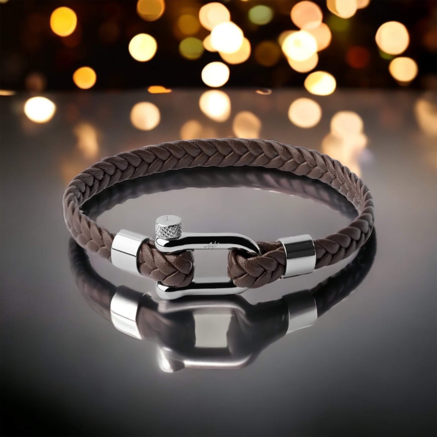 BRACELET MANHATTAN BROWN