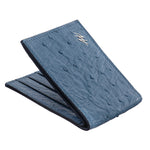 Bi-fold Wallet In Ostrich