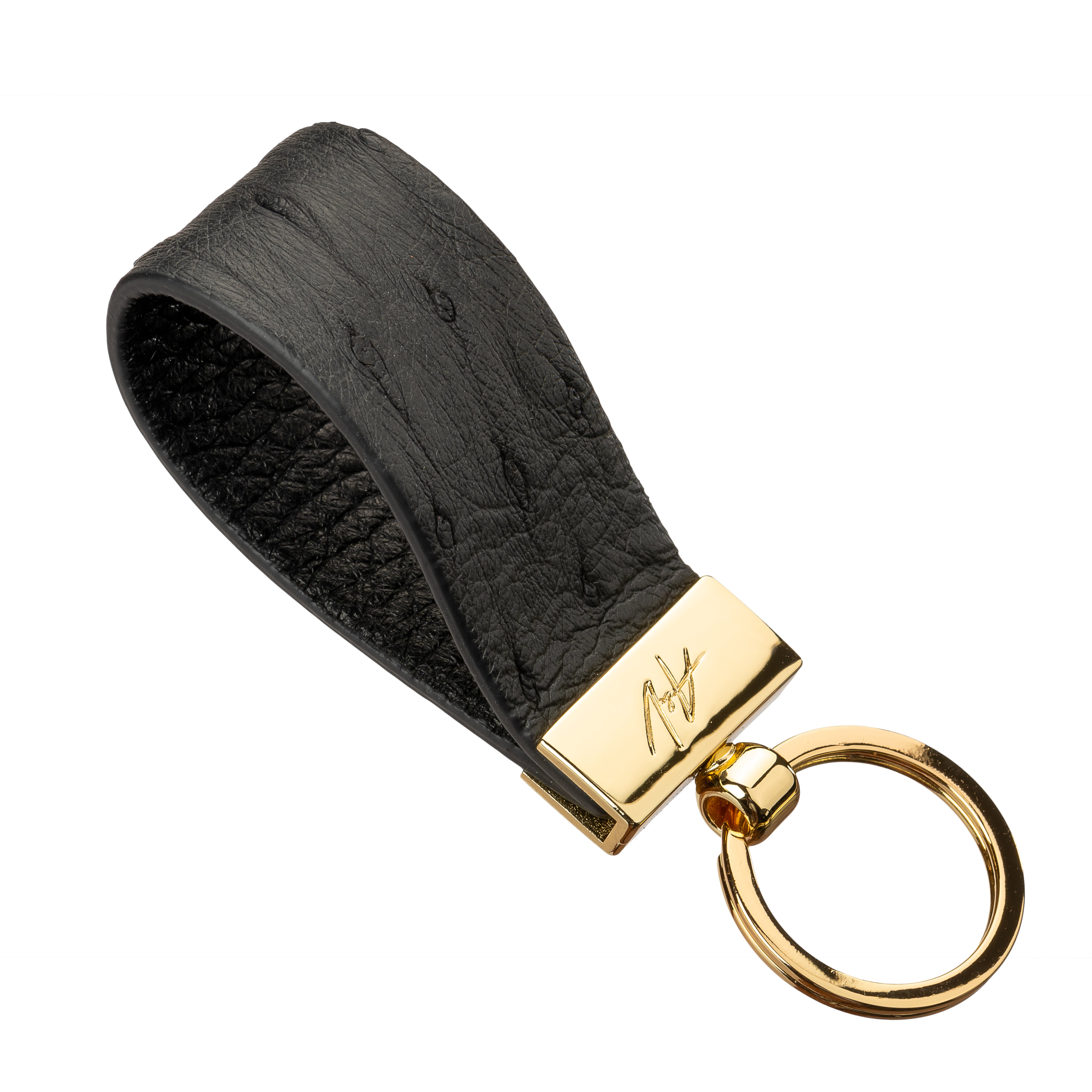 Keychain in Ostrich