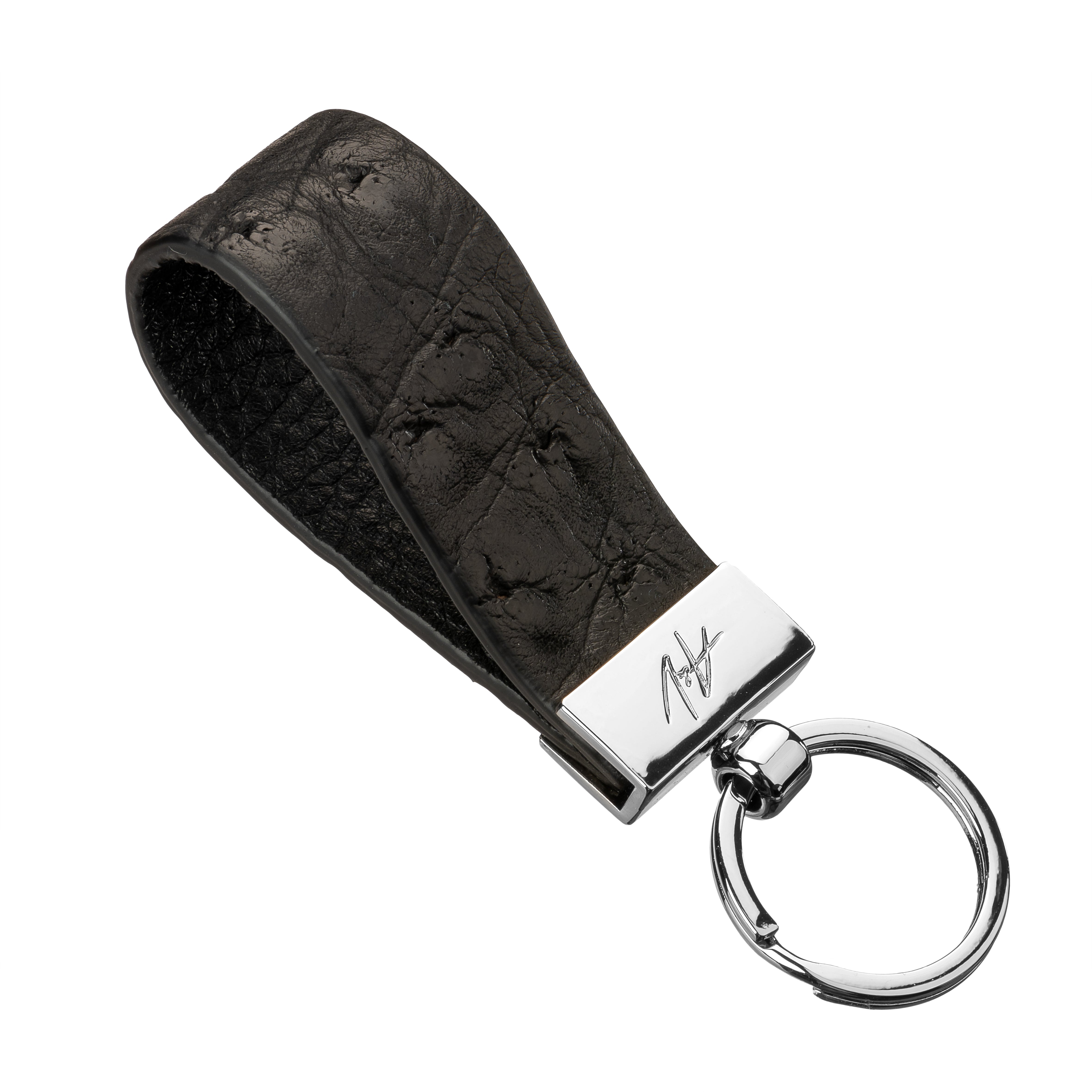 Keychain in Ostrich
