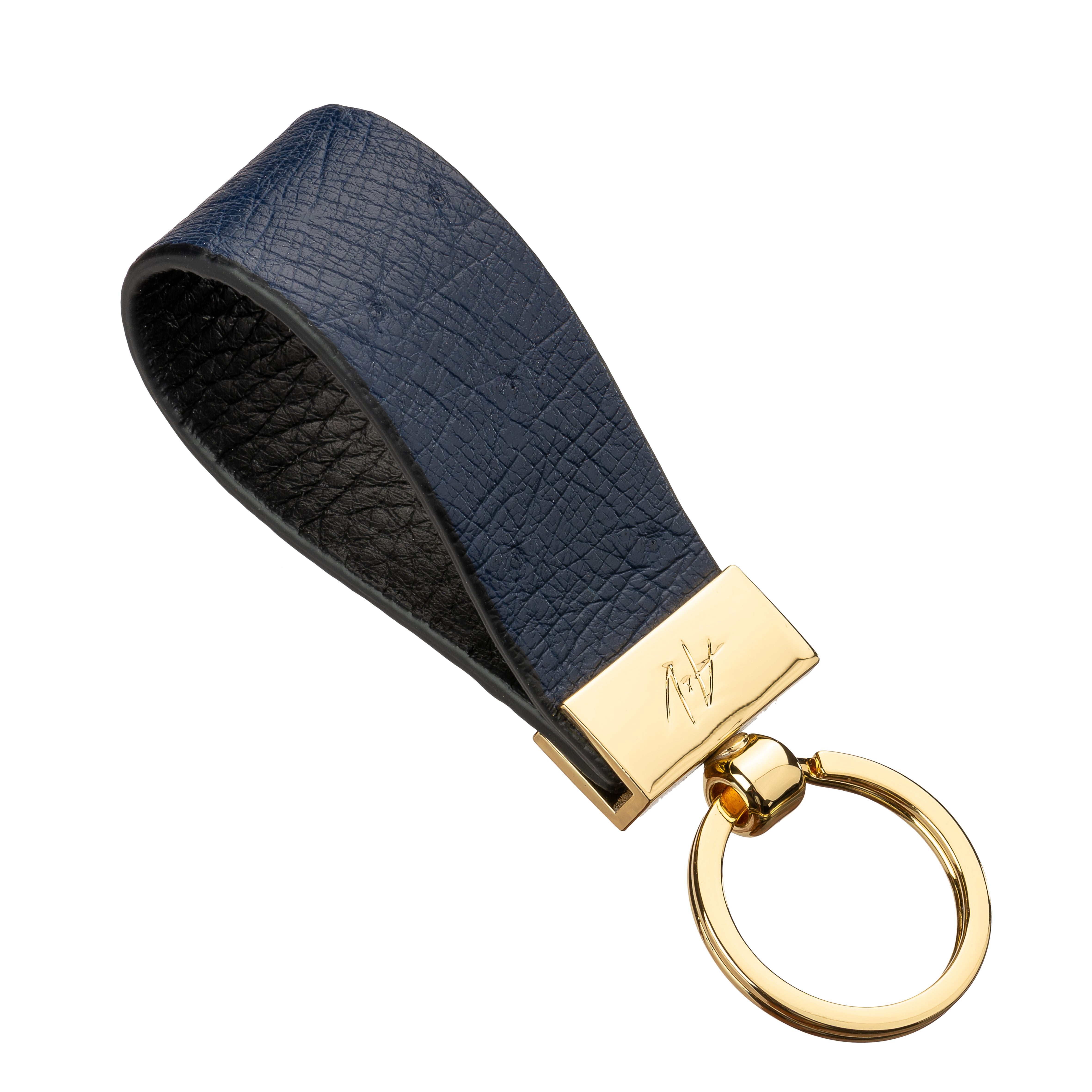 Keychain in Ostrich