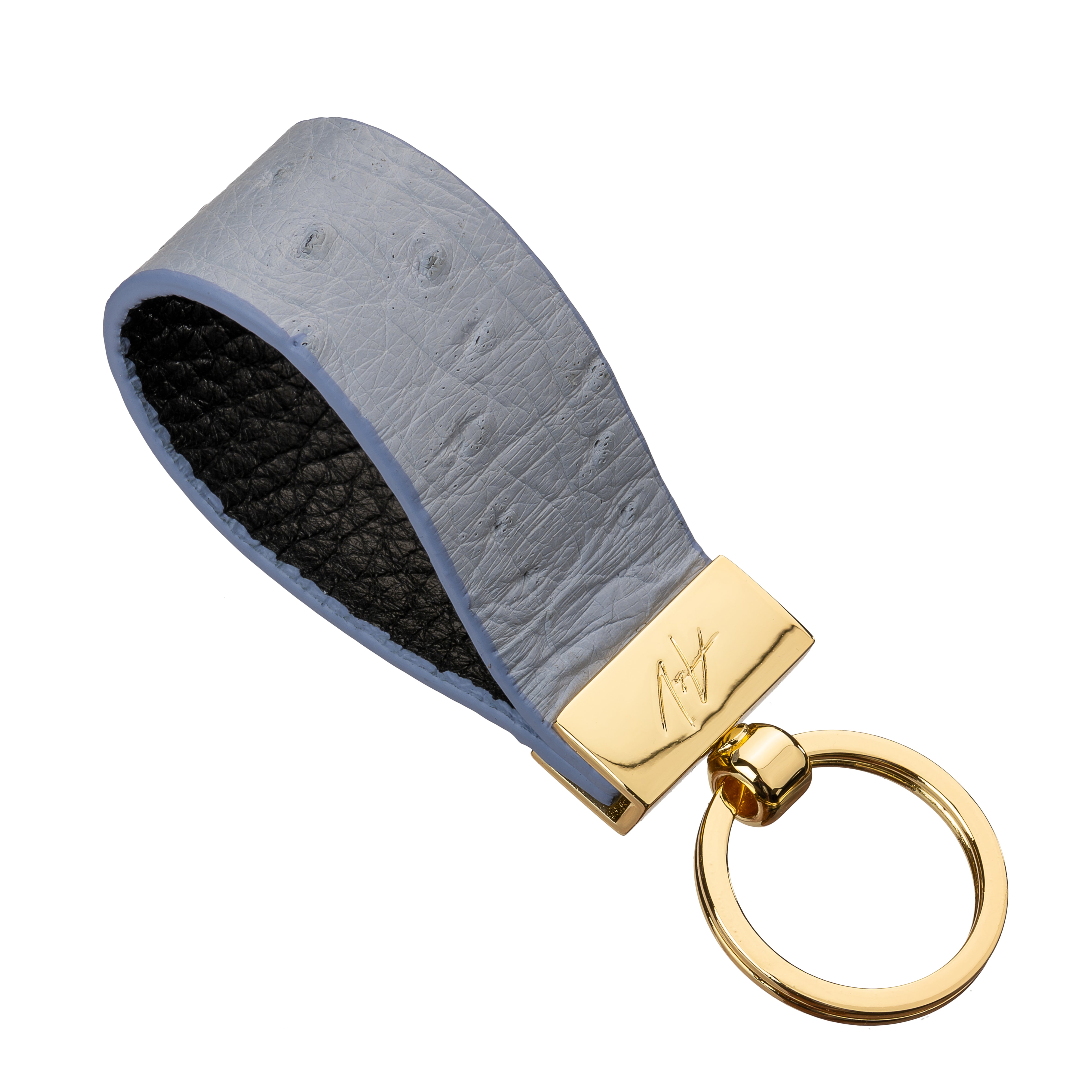 Keychain in Ostrich