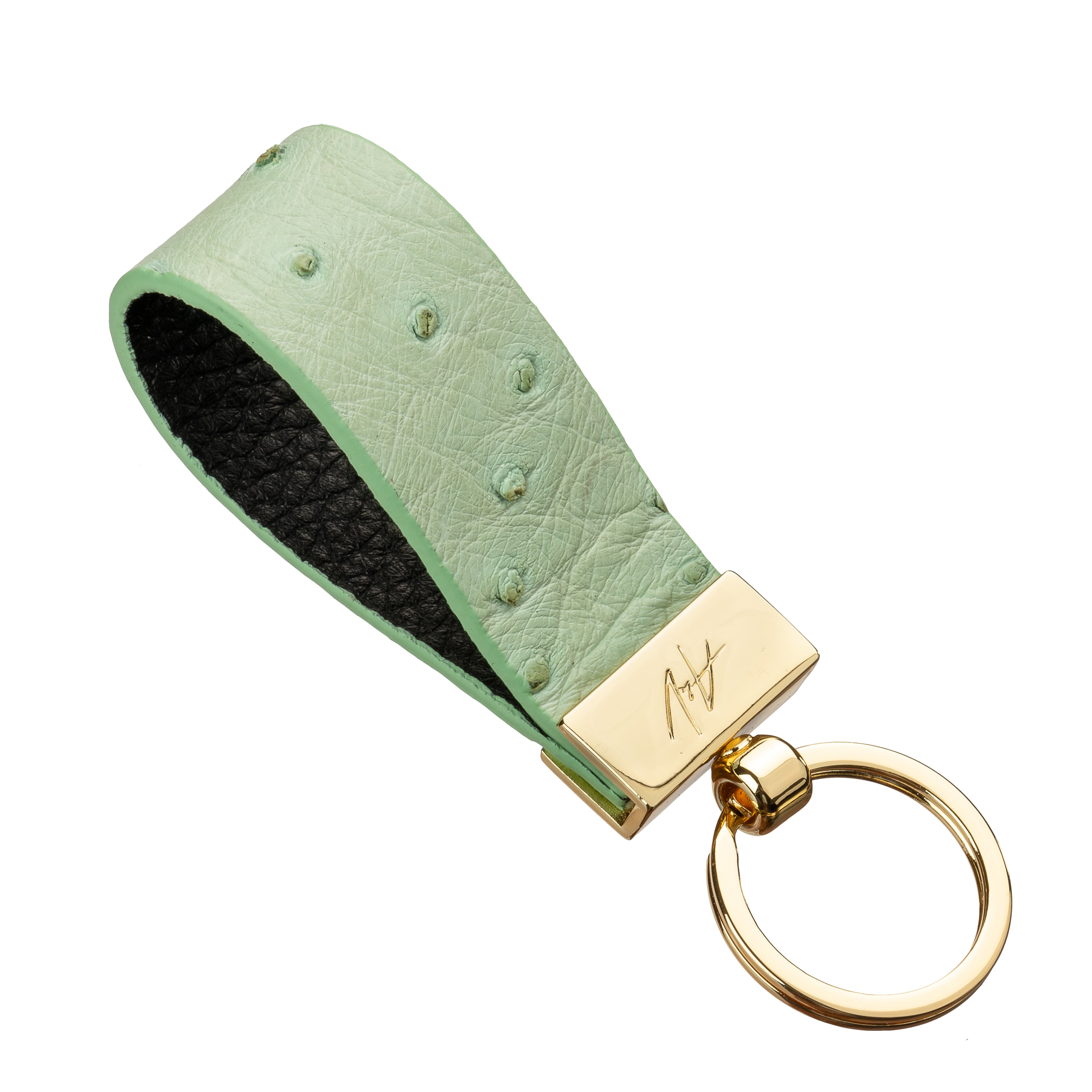 Keychain in Ostrich
