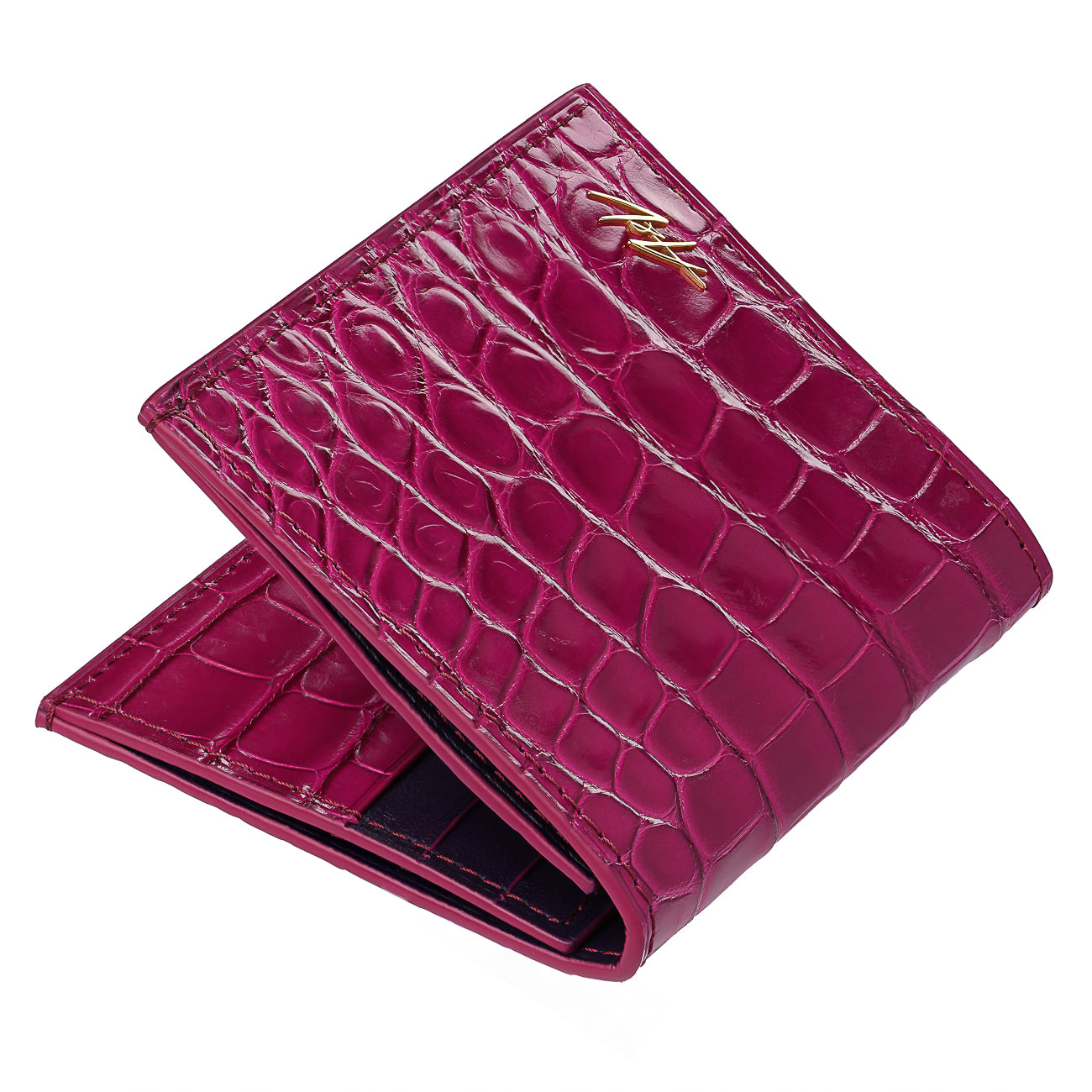 Slim Wallet in Alligator