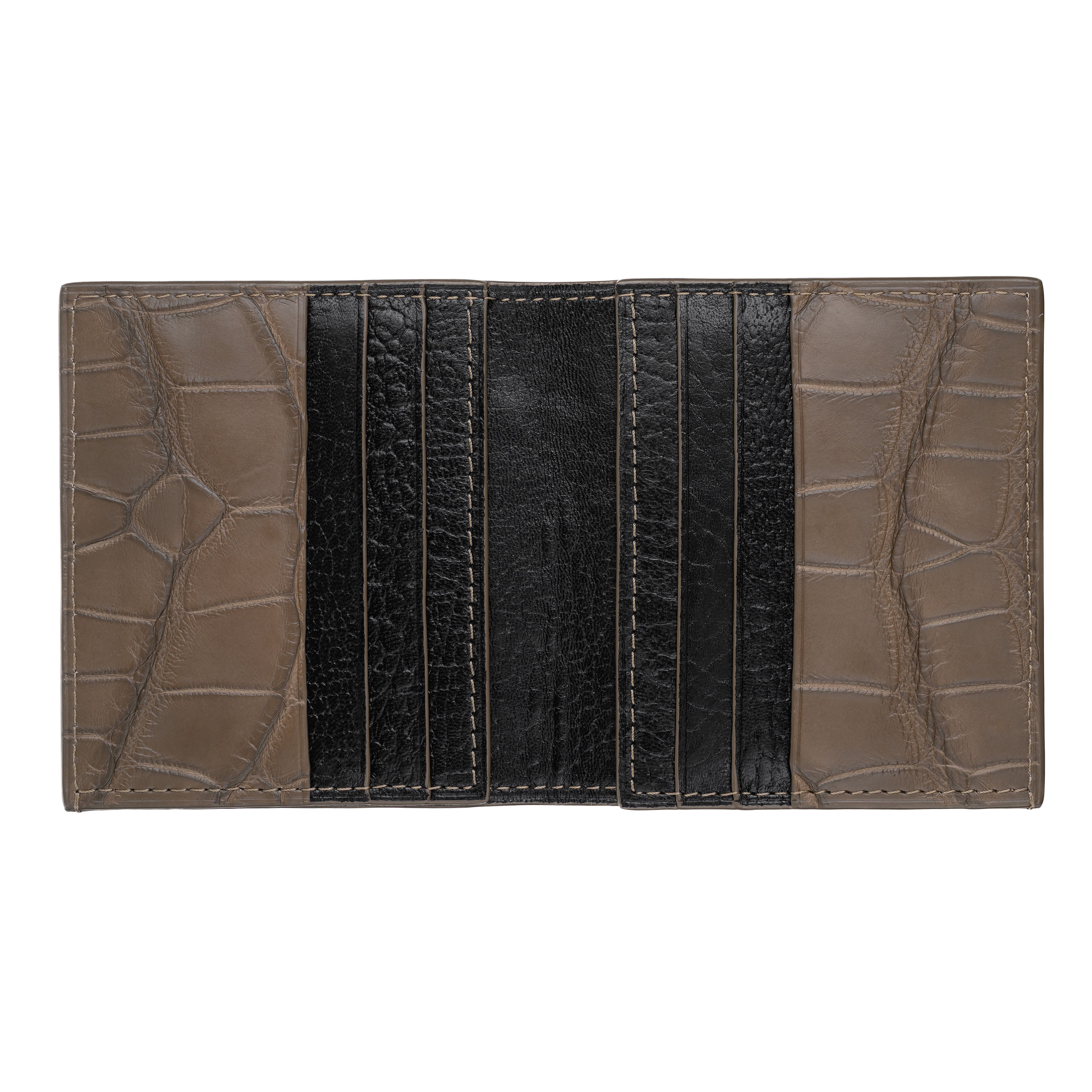 Slim Wallet in Alligator