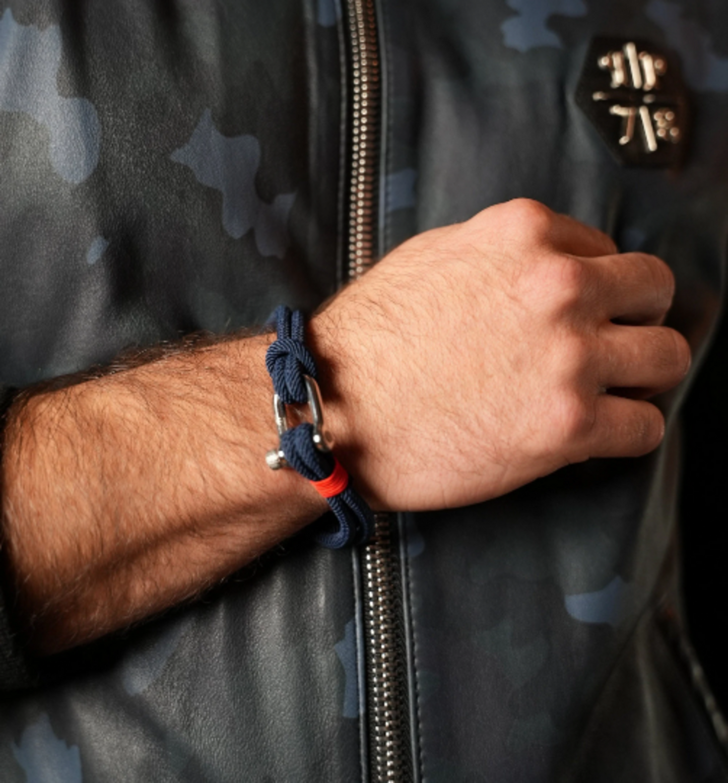 BRACELET FLATIRON NAVY