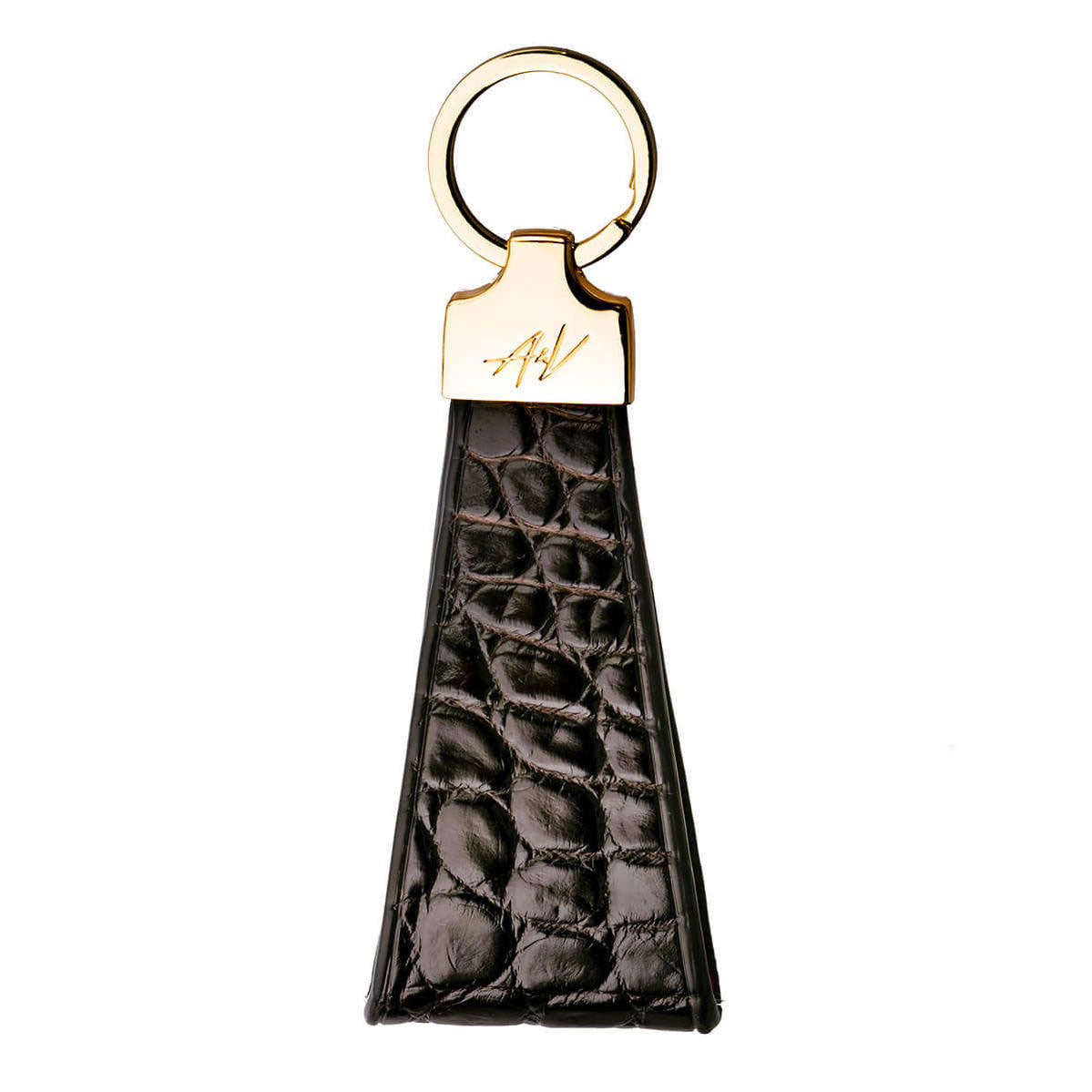 KEYCHAIN ROCK BLACK RED