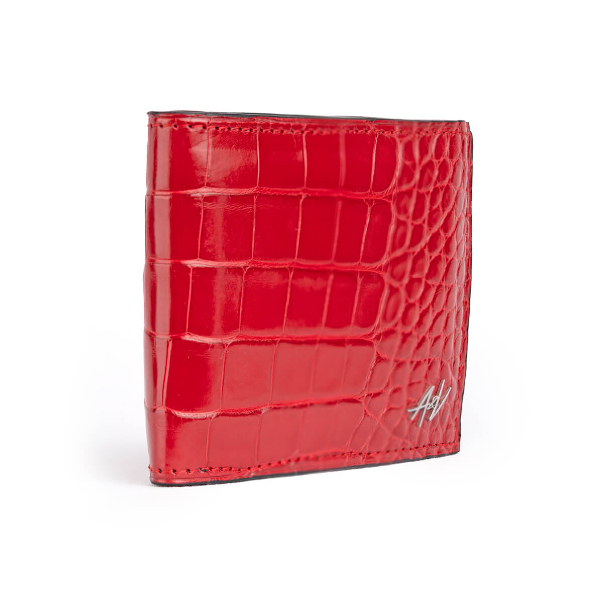 Bi-fold Wallet In Alligator