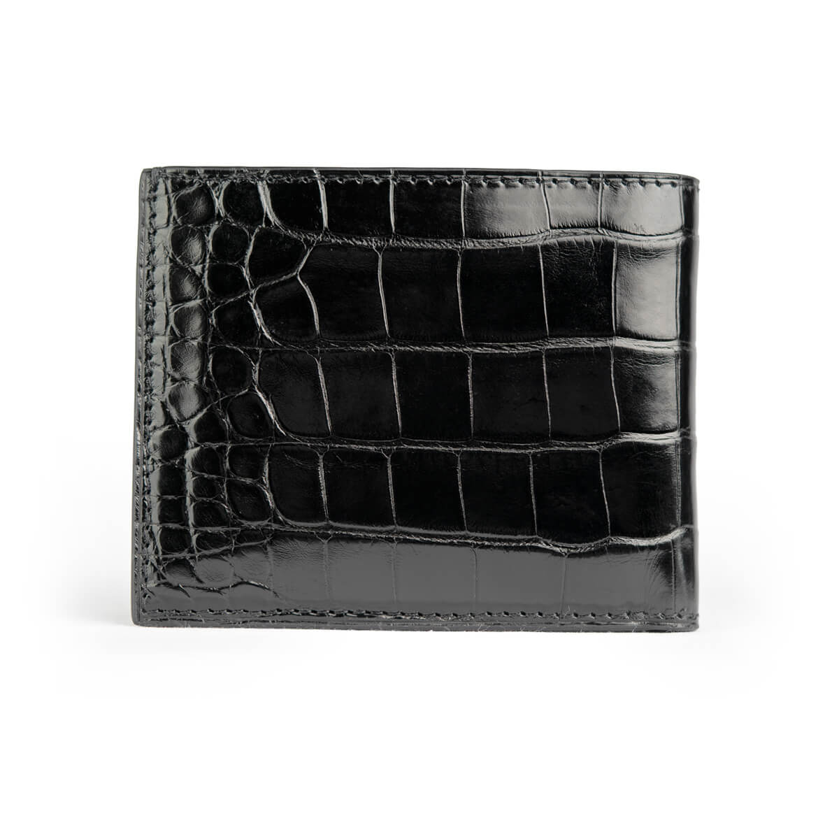 WALLET ALLIGATOR BLACK