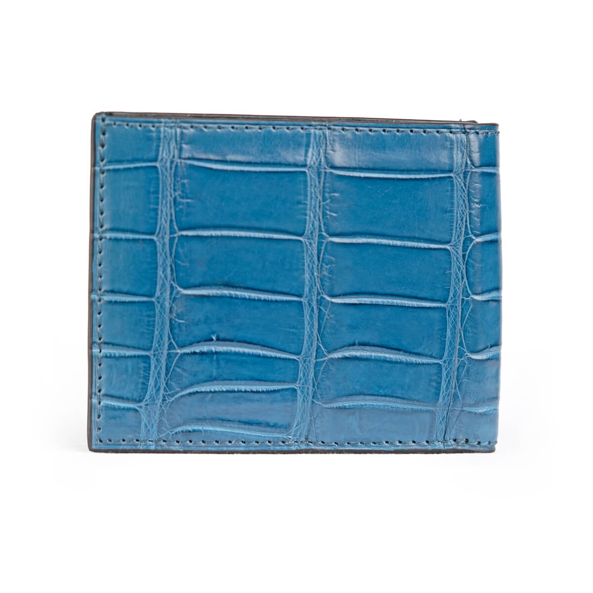 WALLET ALLIGATOR BLUE