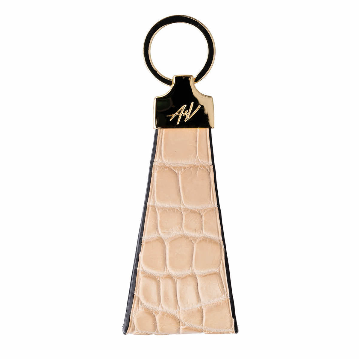 KEYCHAIN ROCK BLANCHED ALMOND