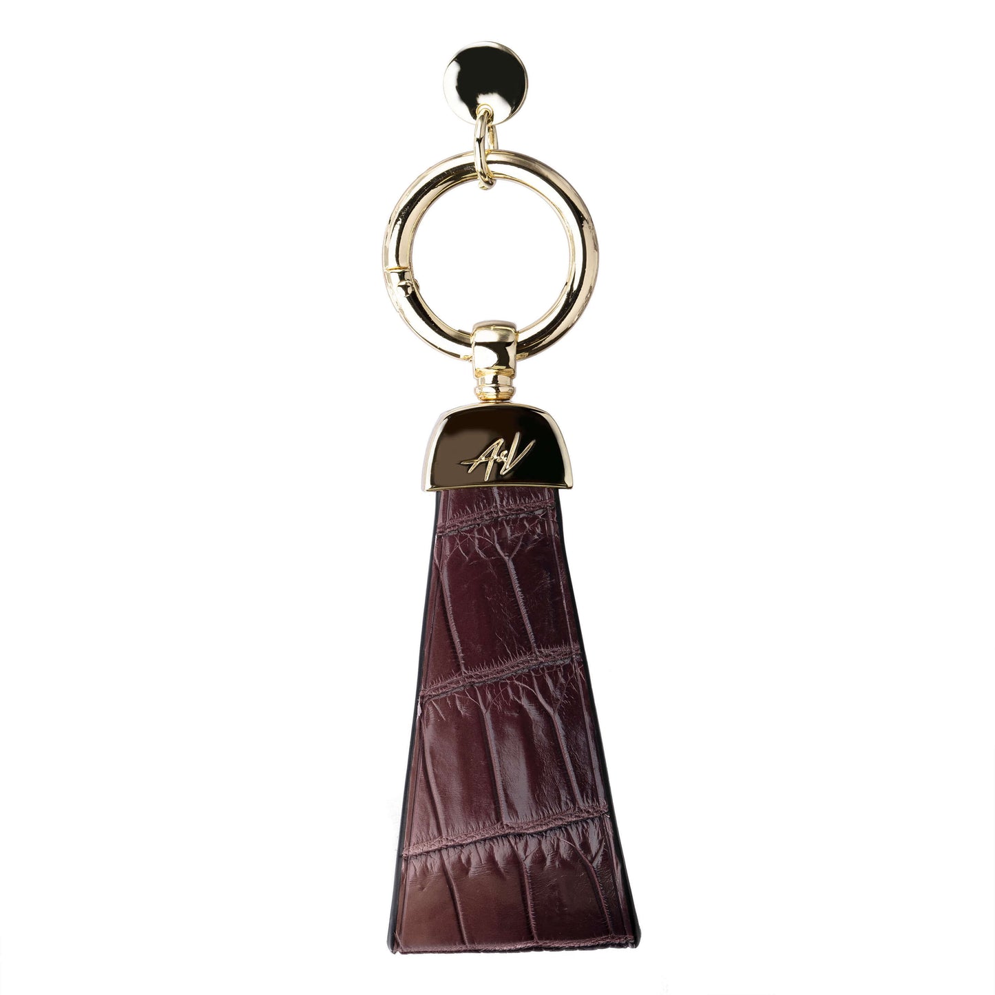 KEYCHAIN MOON ROSY TAN