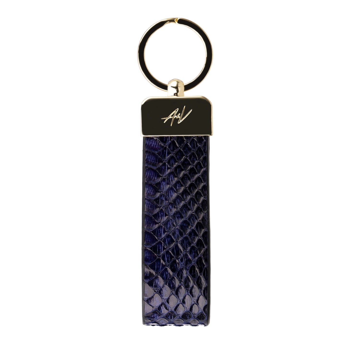 KEYCHAIN METALLIQUE BOLD BLUE