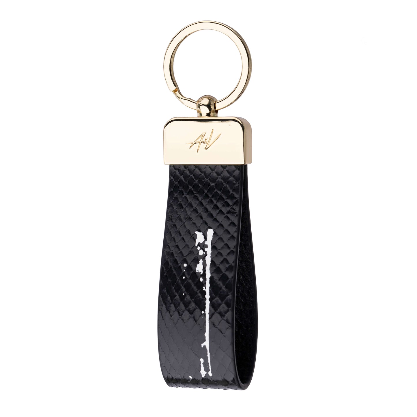 KEYCHAIN METALLIQUE BLACK