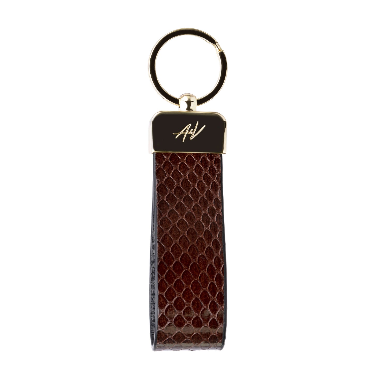 KEYCHAIN METALLIQUE DARK CHOCOLATE