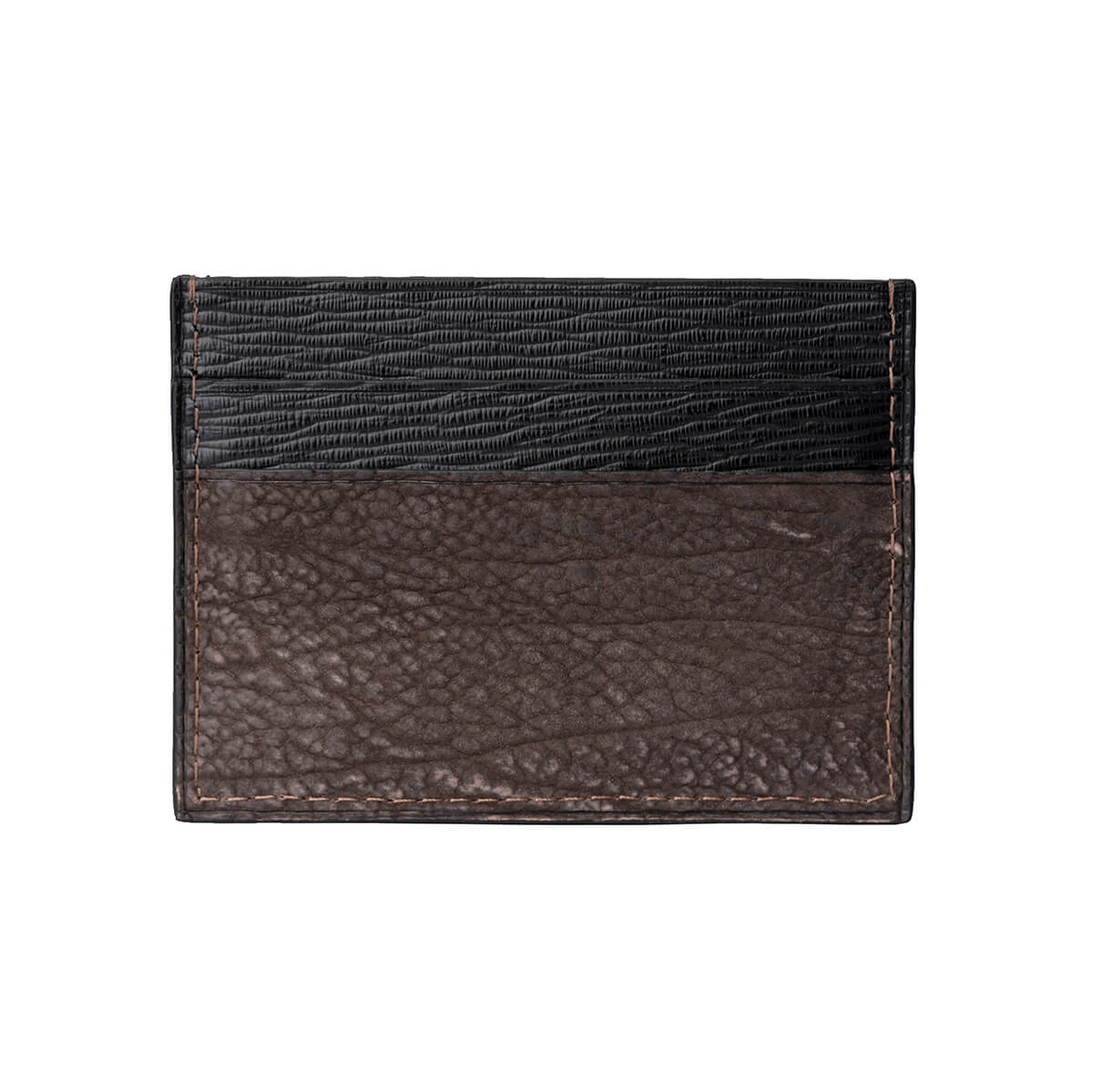 CARD HOLDER SHARK COCOA BROWN