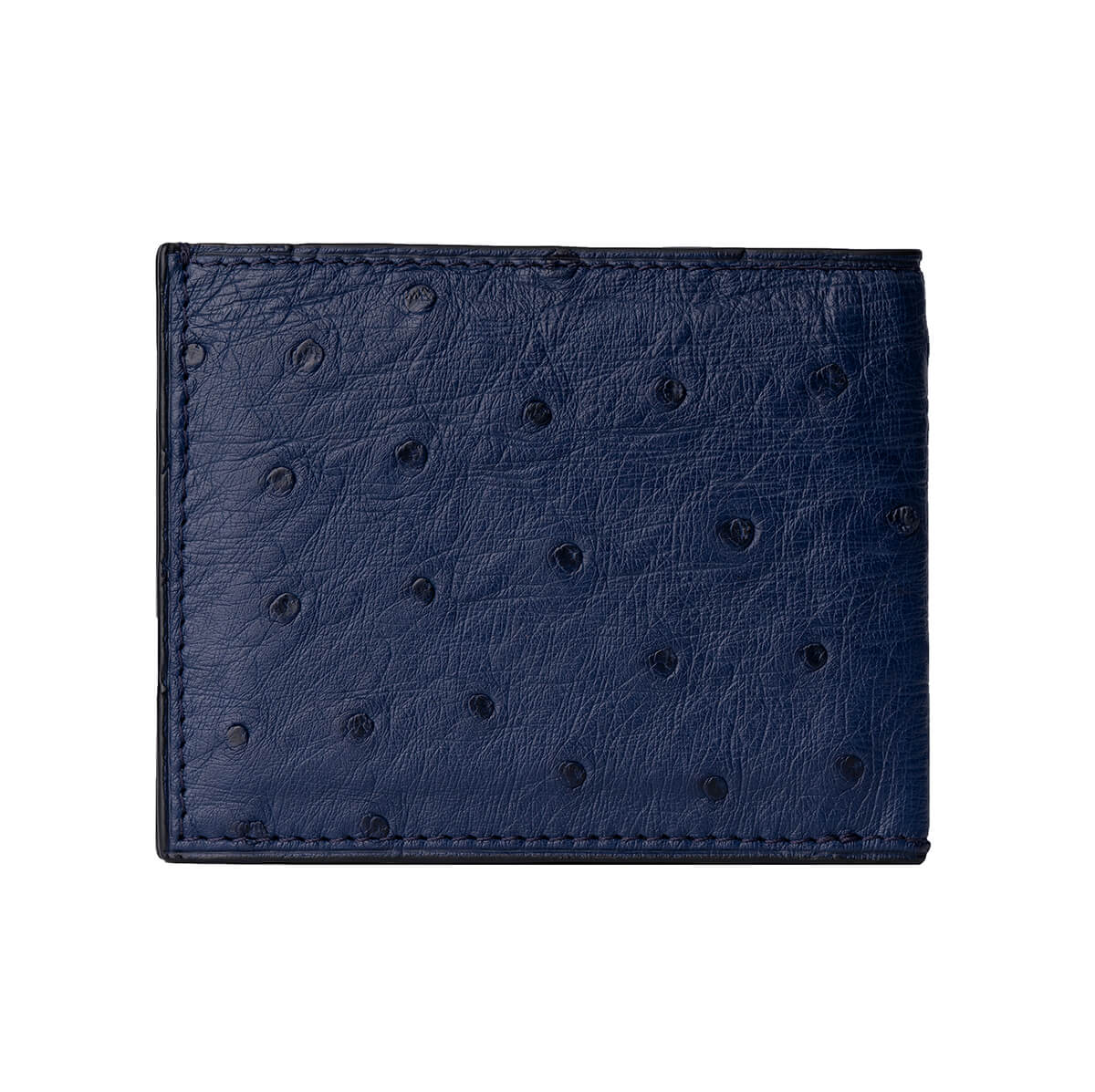 WALLET OSTRICH LEATHER BOLD BLUE