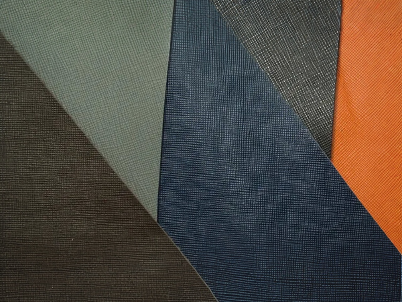 ‘Saffiano’ leather