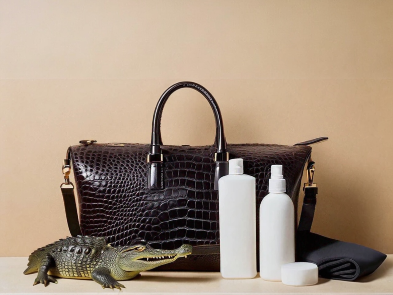 How to Care for Crocodile Leather and Other Exotic Skins with the Saphir’s Products