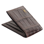 Bi-fold Wallet In Alligator