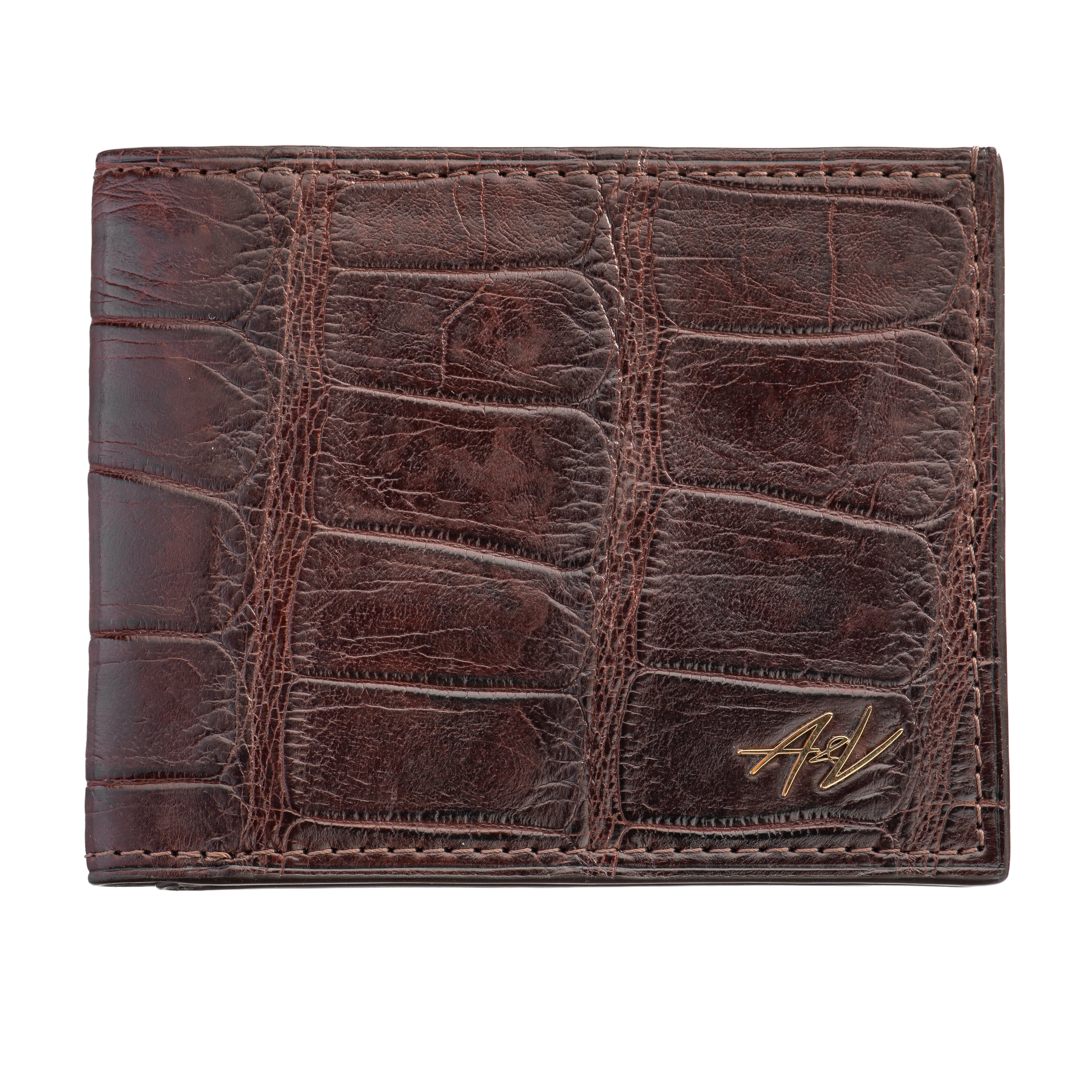 Bi-fold Wallet In Alligator