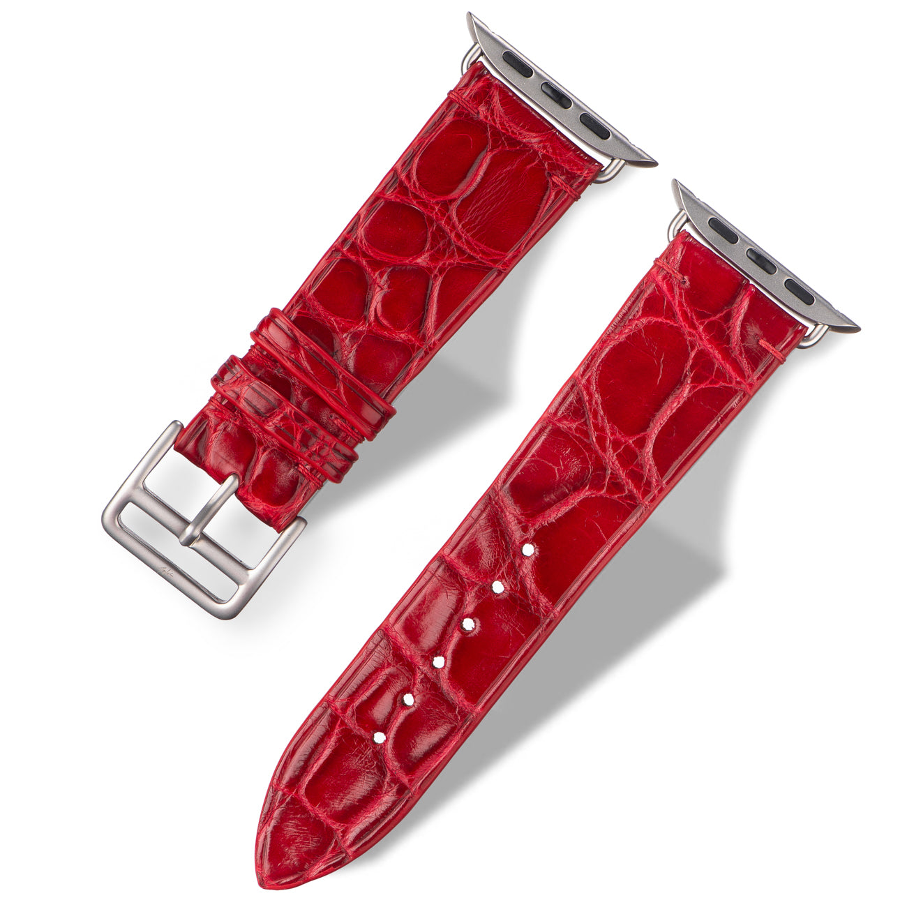 Apple Watch Band - Alligator "RED"