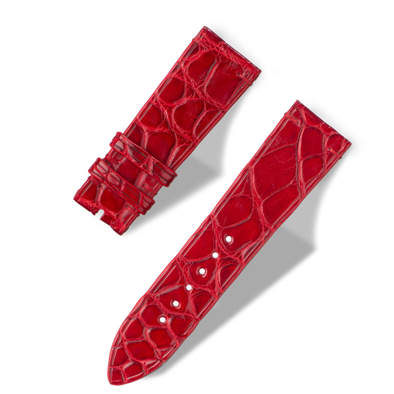 Apple Watch Band - Alligator "RED"