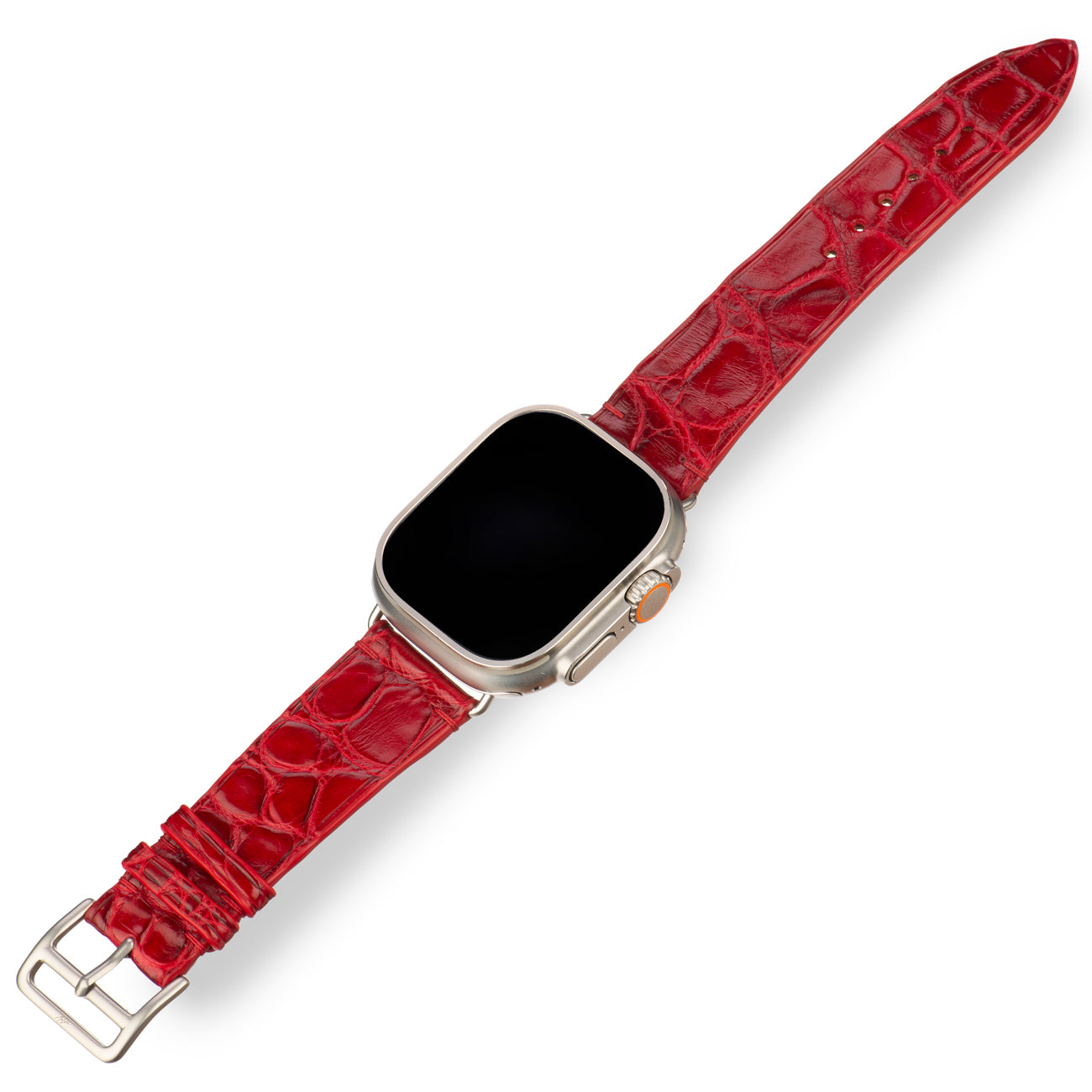 Apple Watch Band - Alligator "RED"