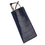 Glasses Case Alligator Style Calfskin