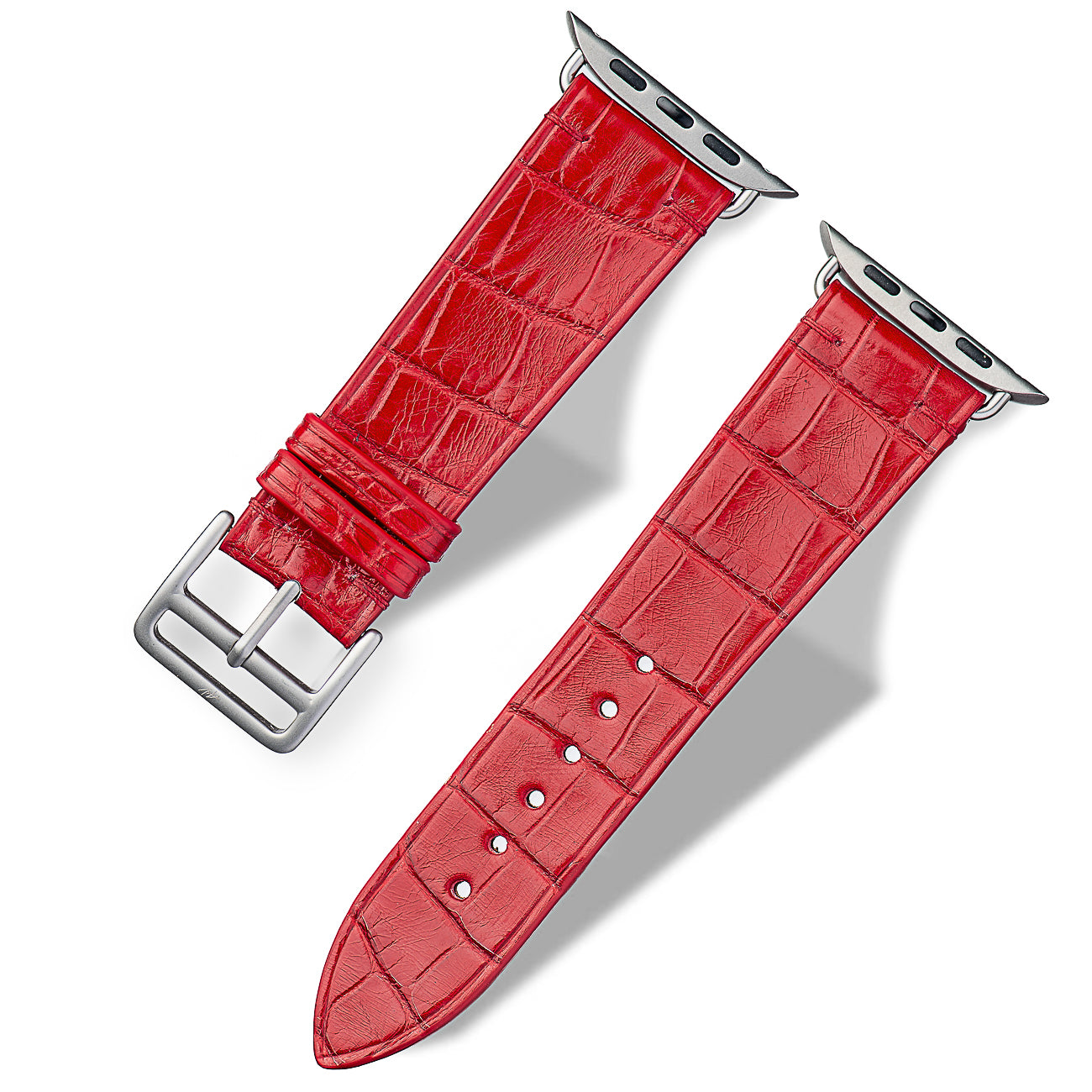 Apple Watch Band - Alligator "IMPERIAL RED"