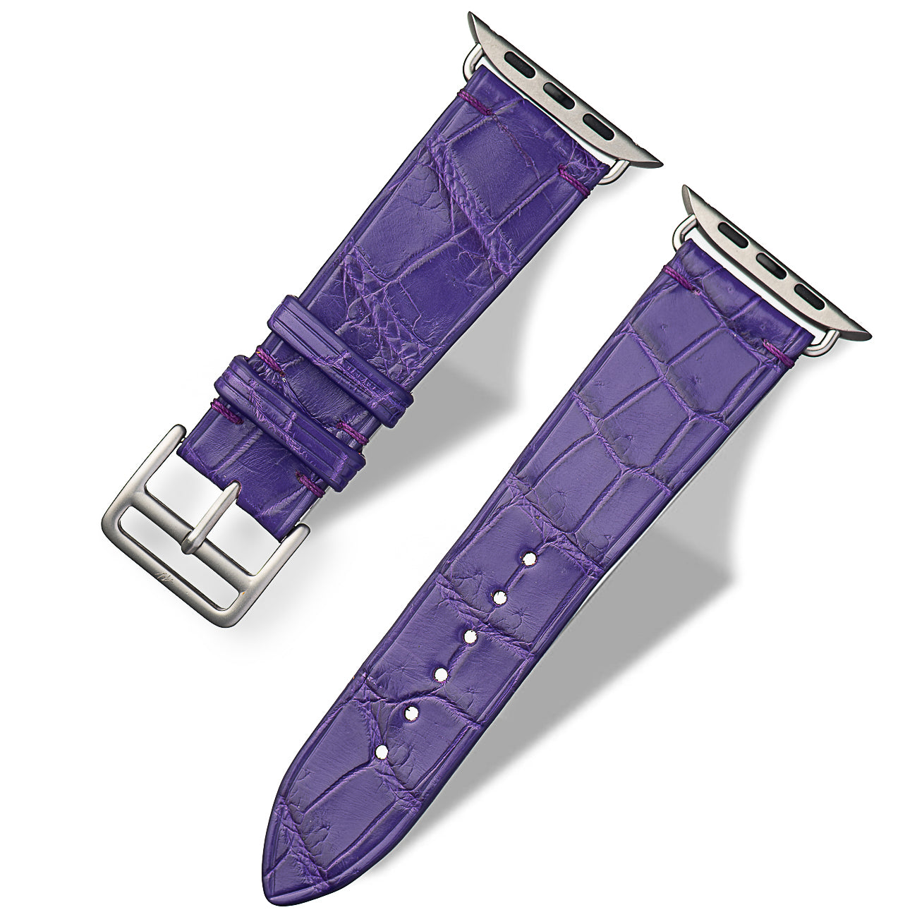 Apple Watch Band - Alligator  "AMETHYST"