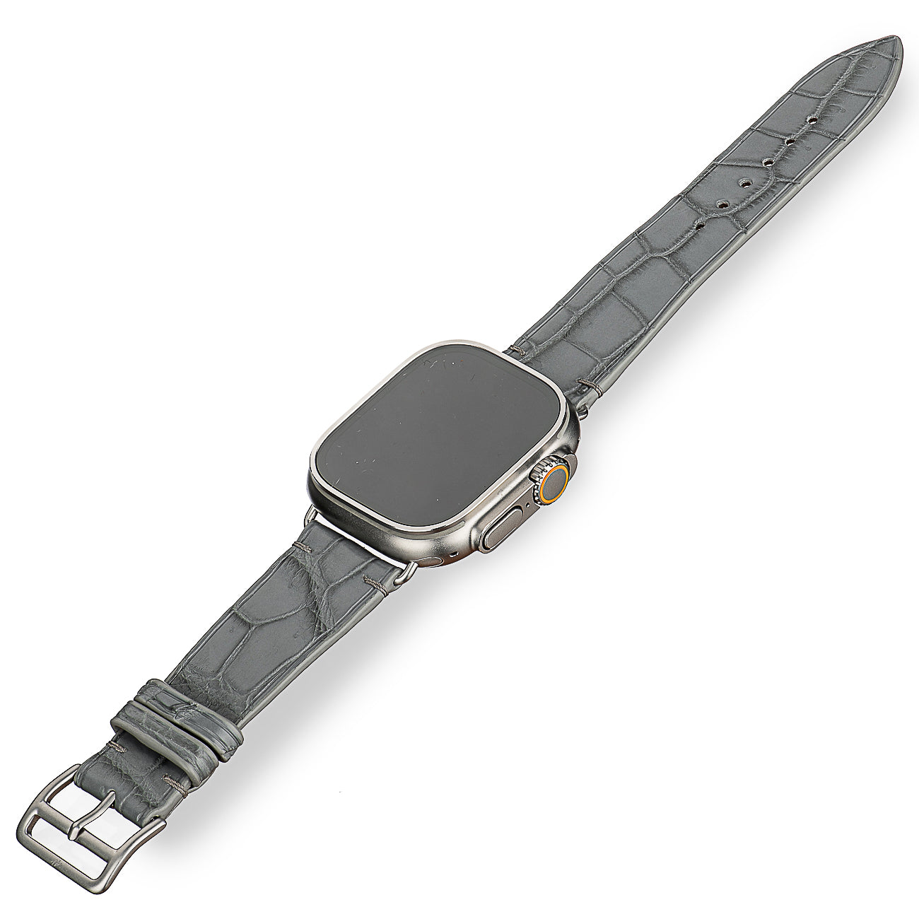 Apple Watch Band - Alligator "WOLF GRAY"