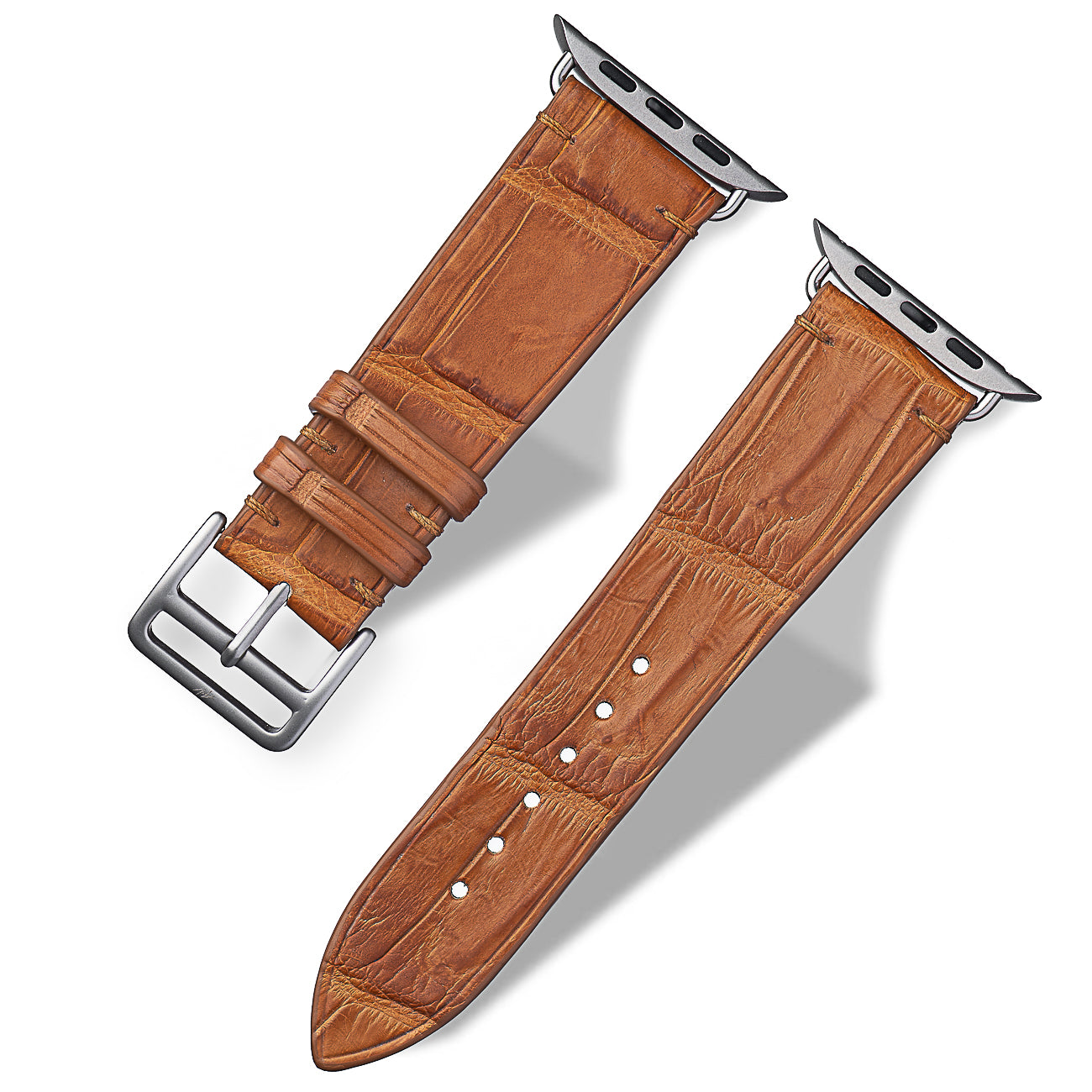 Apple Watch Band - Alligator  "AUTUMN ORANGE"