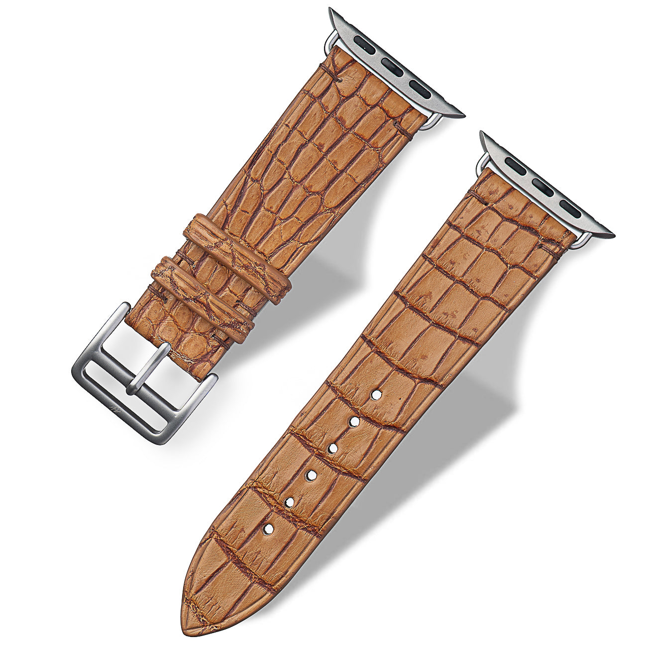 Apple Watch Band - Alligator "RICH GLAY BROWN"