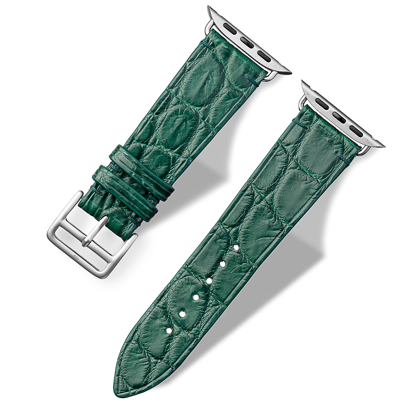 Apple Watch Band - Alligator "DEEP GREEN"