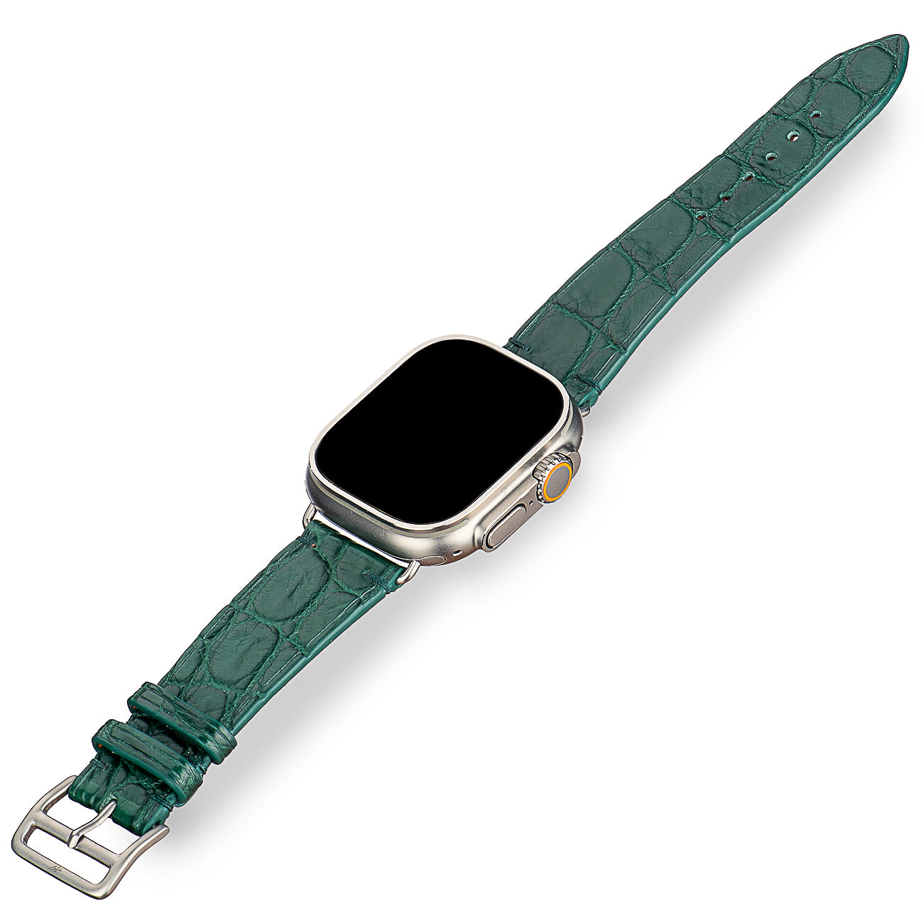 Apple Watch Band - Alligator "DEEP GREEN"