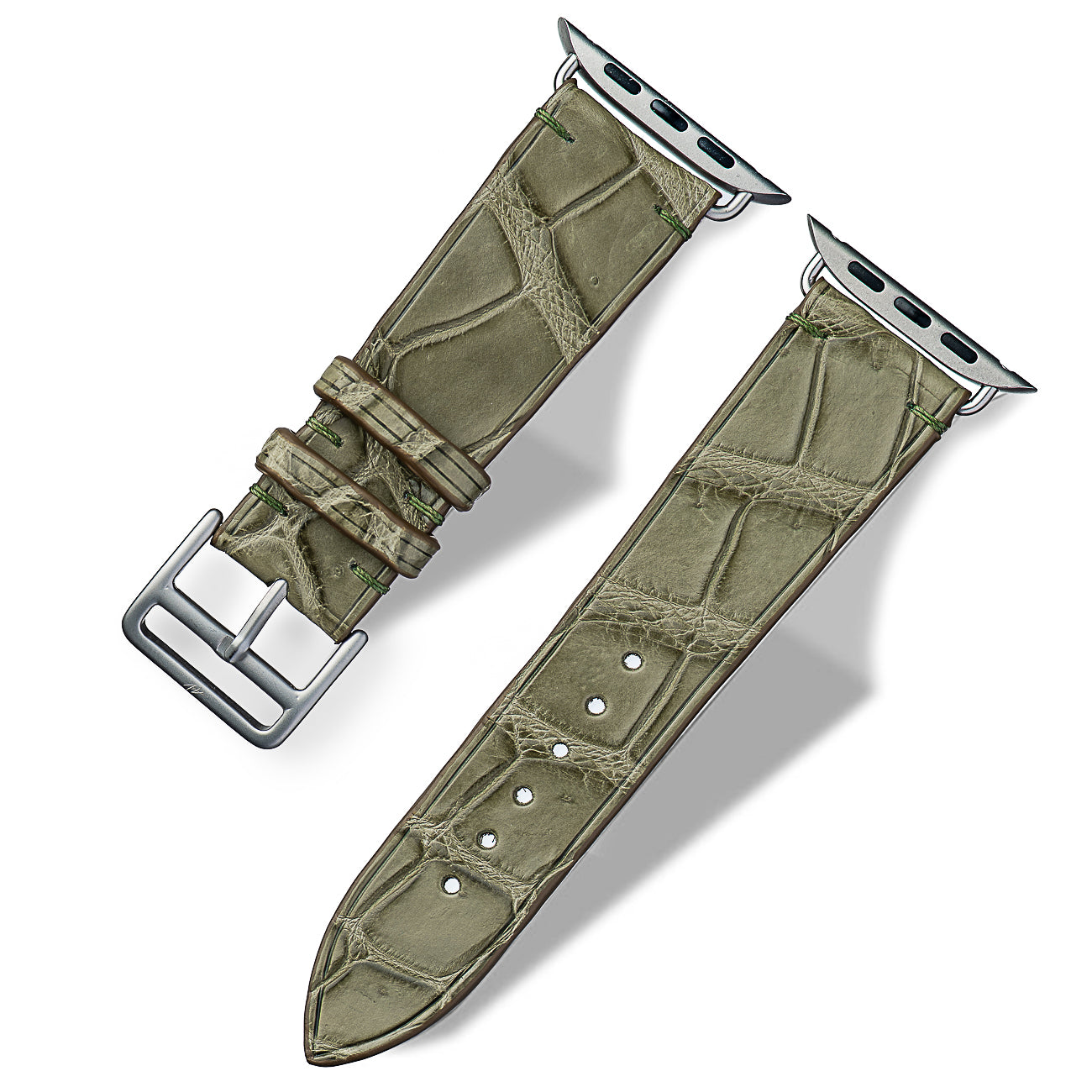 Apple Watch Band - Alligator "KHAKI"